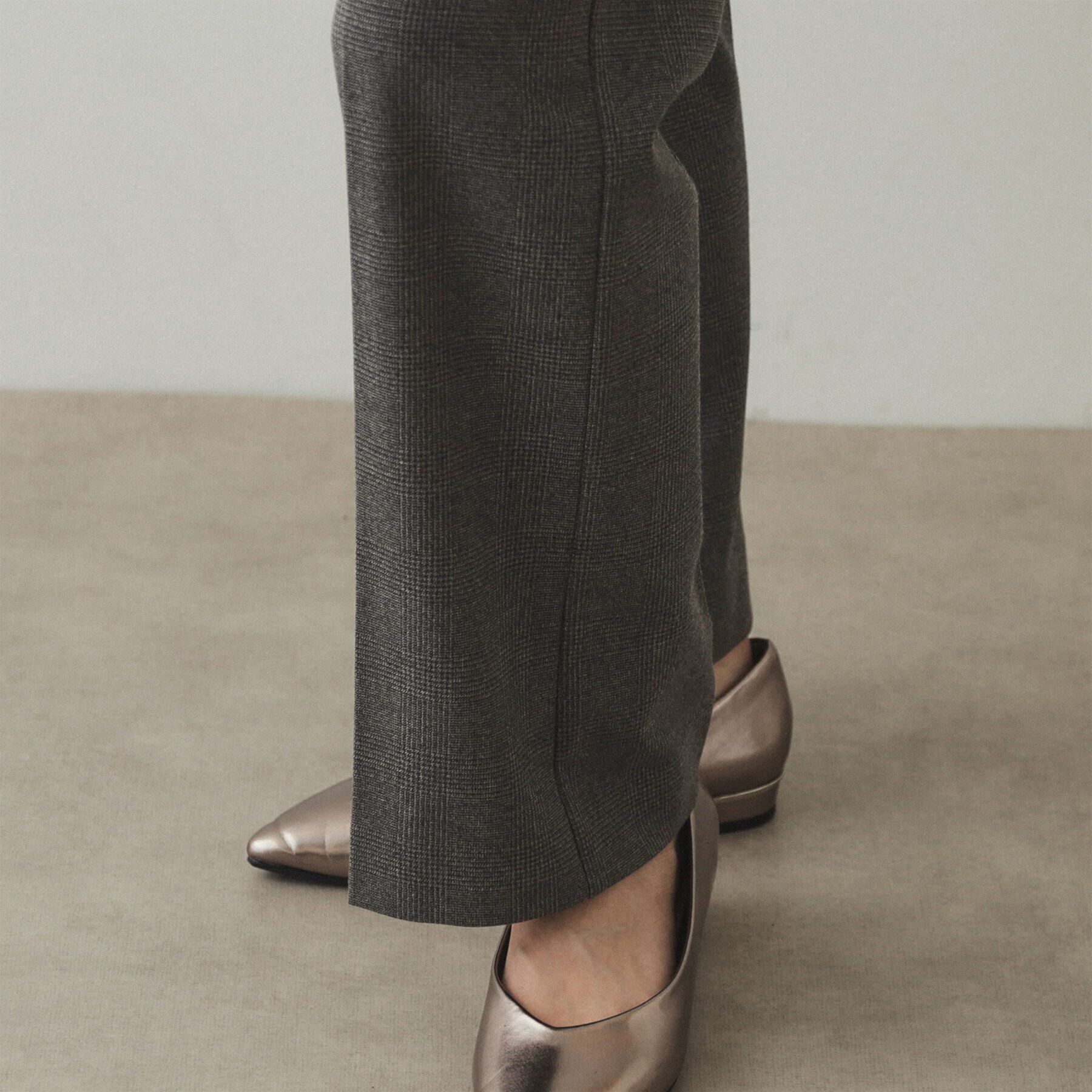 OPAQUE.CLIP「《S-LLsize》裏起毛ストレッチフレアパンツ【吸湿発熱/洗濯機洗い可】」|その他|