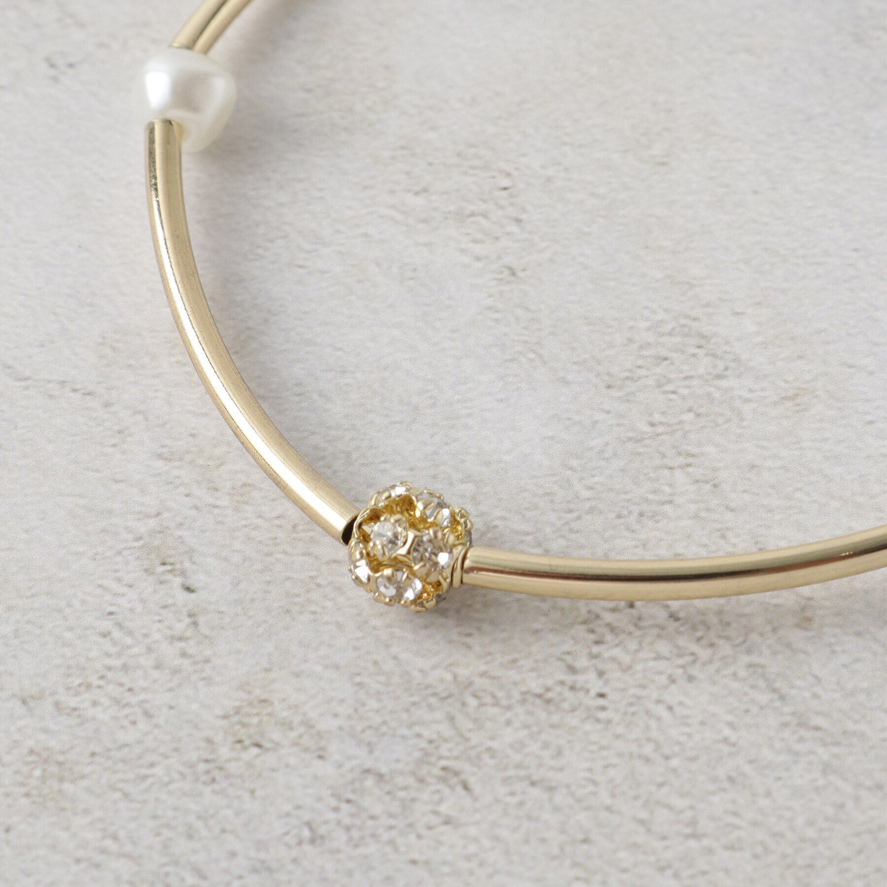 OPAQUE.CLIP「2連フェイクパールブレスレット」|ブレスレット・バングル|