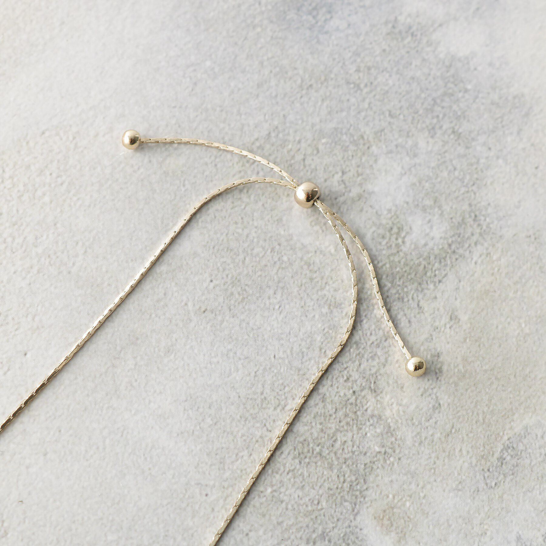 OPAQUE.CLIP「ムーンメタルバーネックレス」|ネックレス|