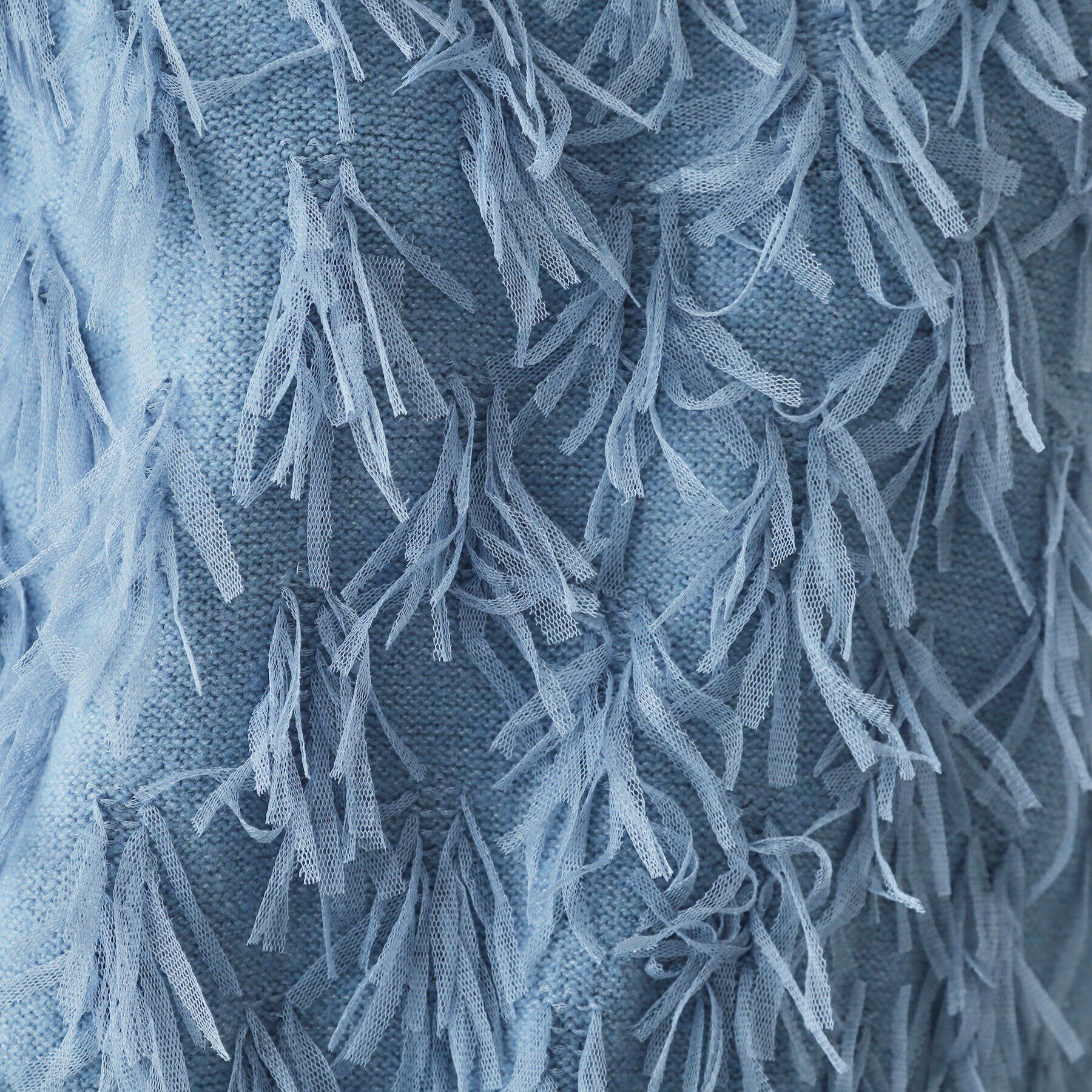 OPAQUE.CLIP「チュールテープヤーンニット【洗濯機洗い可】」|ニット・セーター|