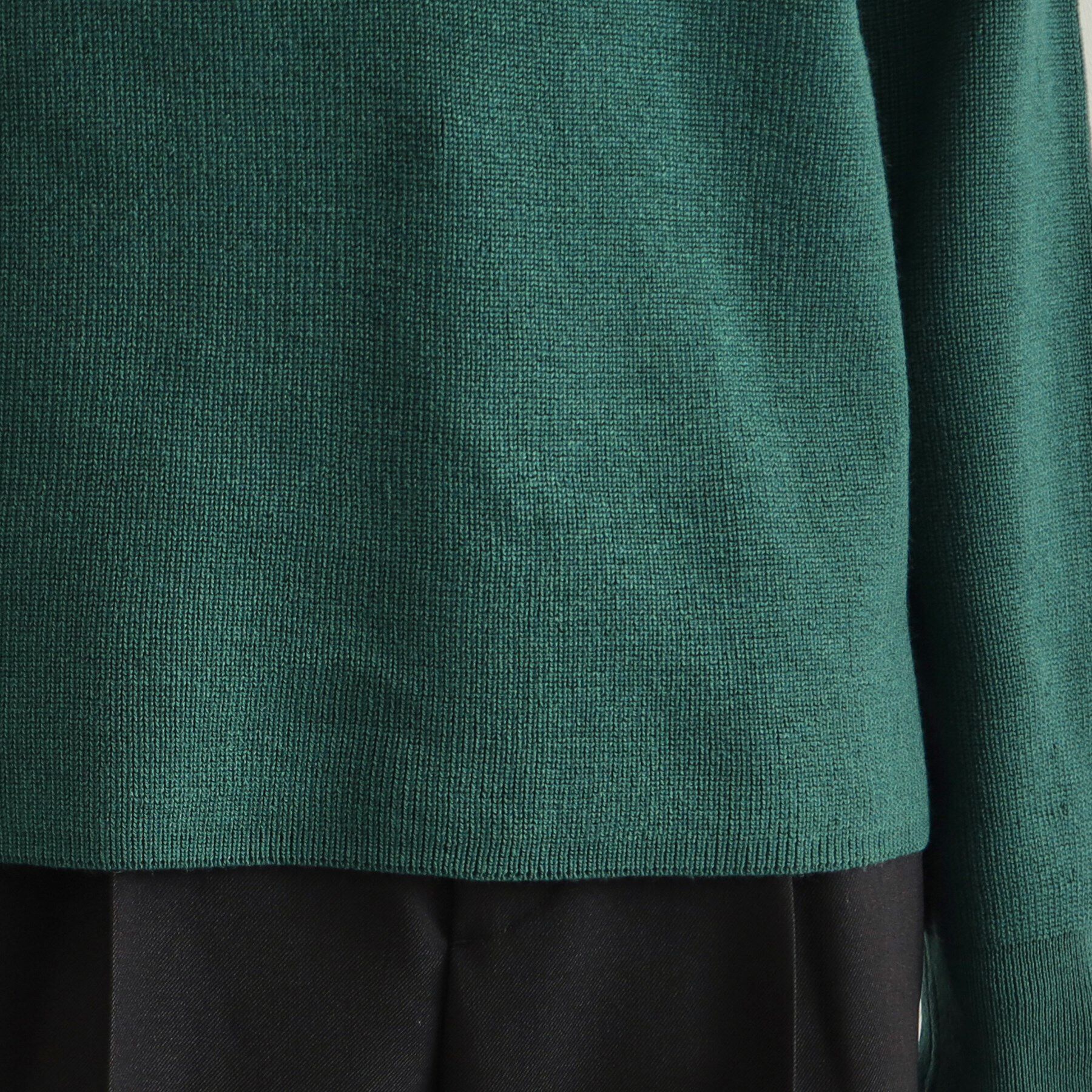 OPAQUE.CLIP「肩ボタンデザインニット【洗濯機洗い可】」|ニット・セーター|