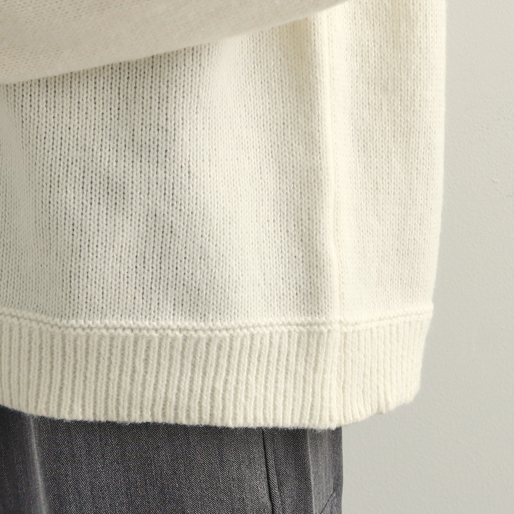 OPAQUE.CLIP「フェアアイル柄ニット【洗濯機洗い可】」|ニット・セーター|