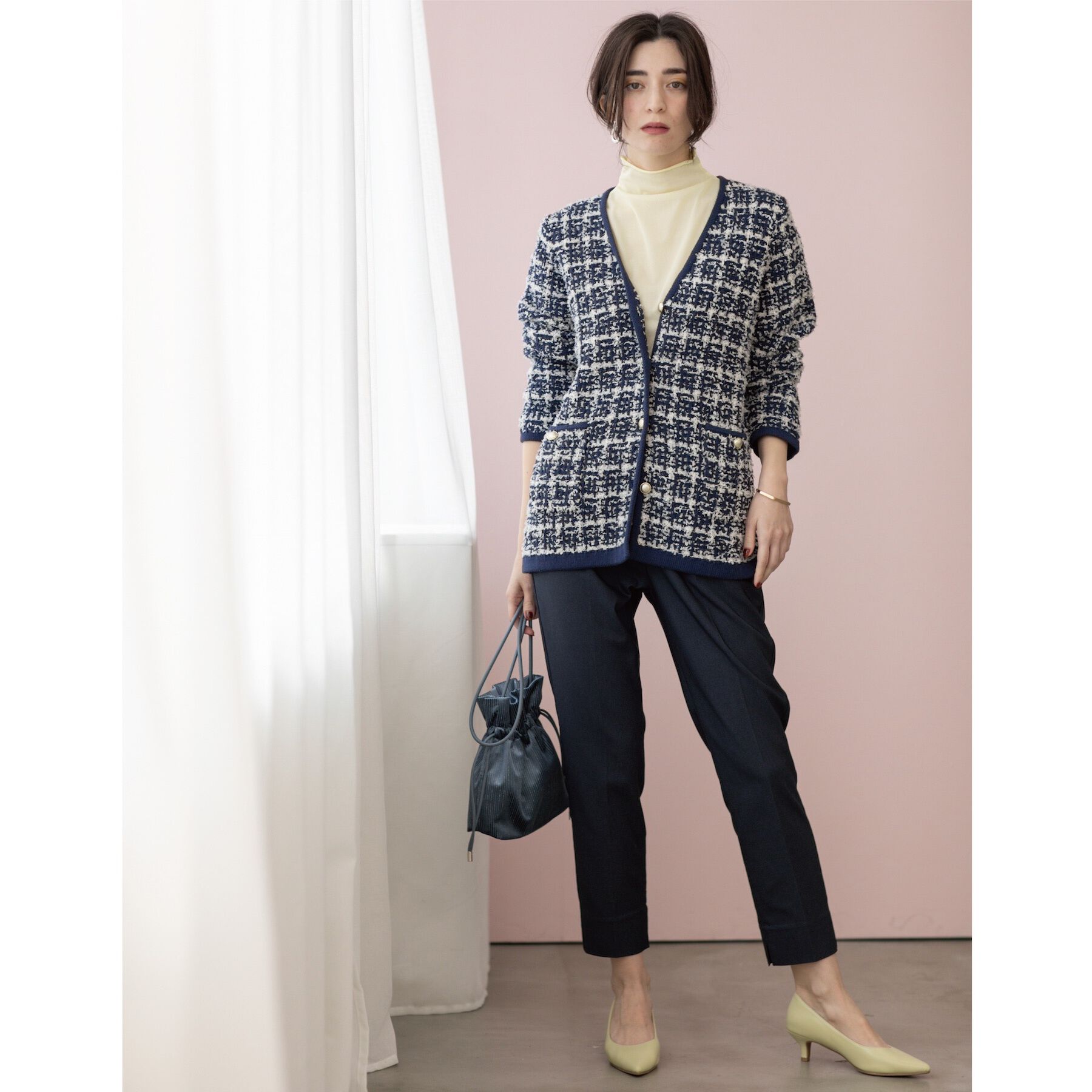 OPAQUE.CLIP「《S-LLsize》ハイストレッチイージースティックパンツ【洗濯機洗い可】」|その他|