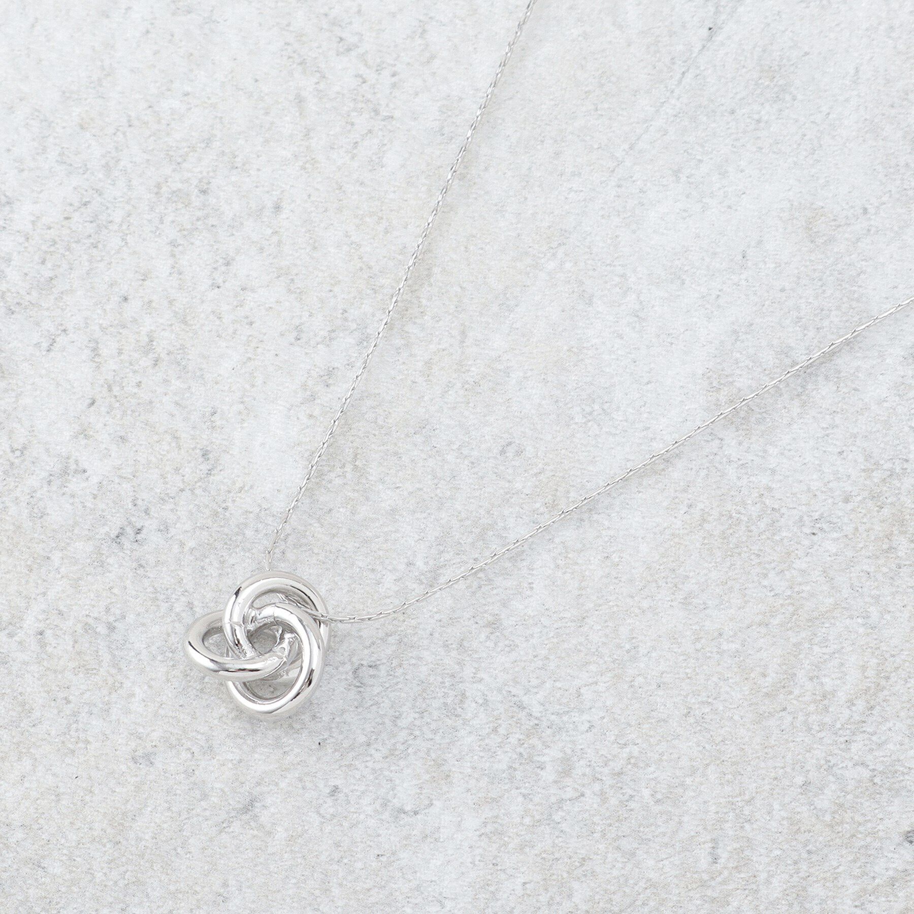 OPAQUE.CLIP「メタルリングネックレス」|ネックレス|シルバー(006)