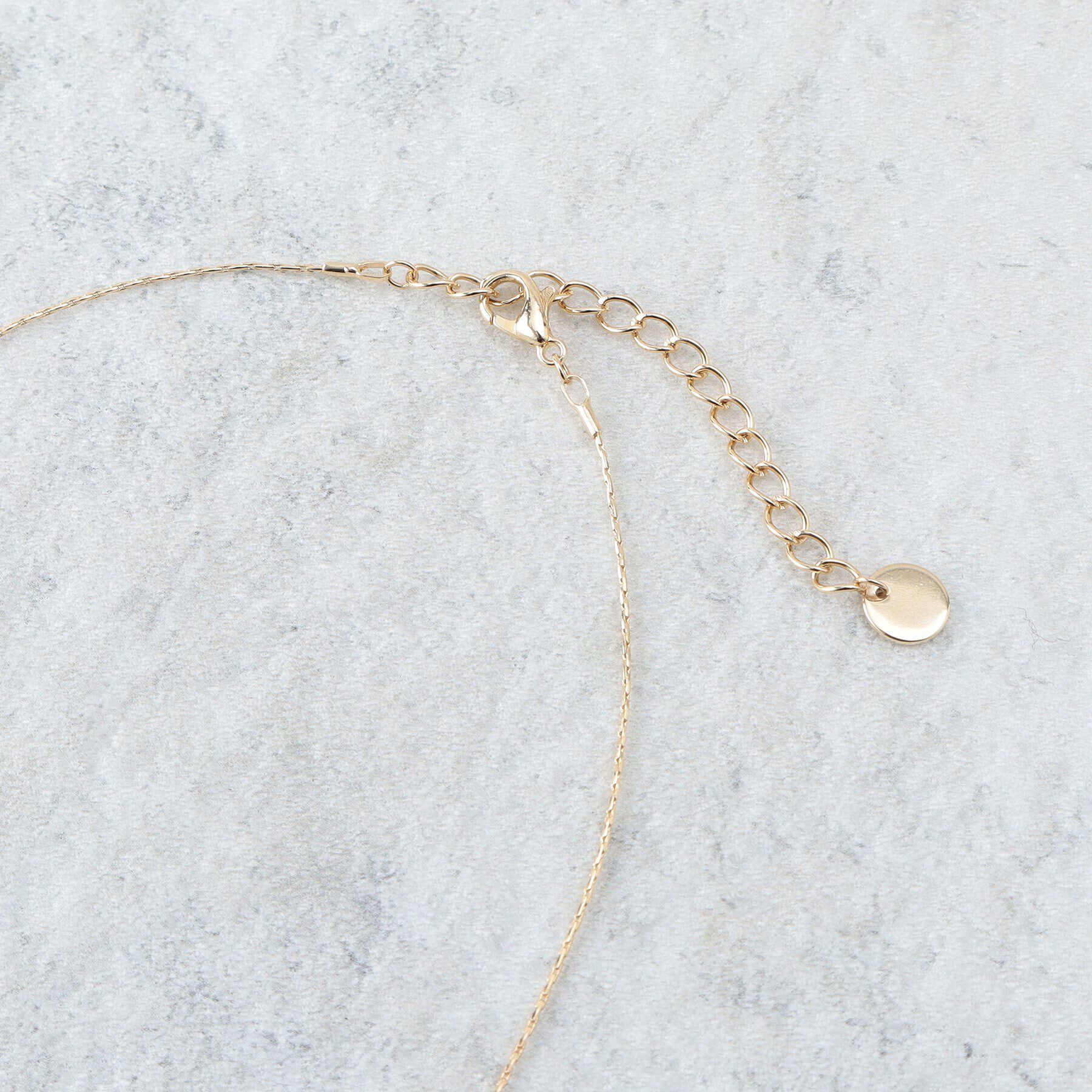 OPAQUE.CLIP「メタルリングネックレス」|ネックレス|