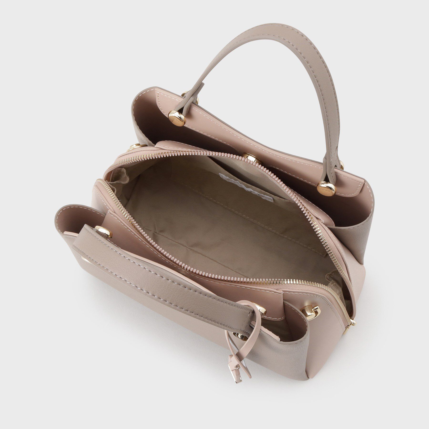 OPAQUE.CLIP「【2WAY】バイカラーミドルボストンバッグ」|ボストンバッグ|