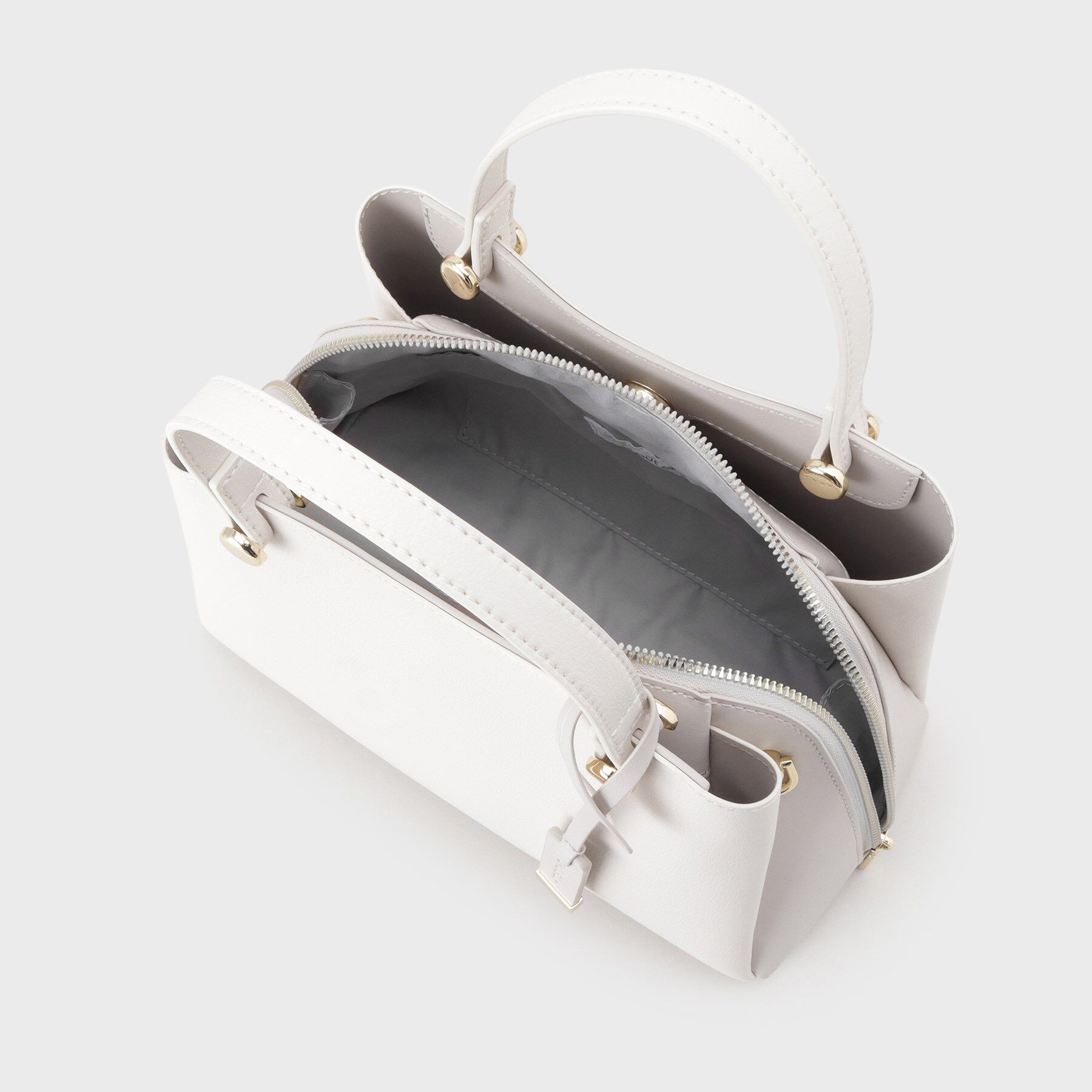 OPAQUE.CLIP「【2WAY】バイカラーミドルボストンバッグ」|ボストンバッグ|