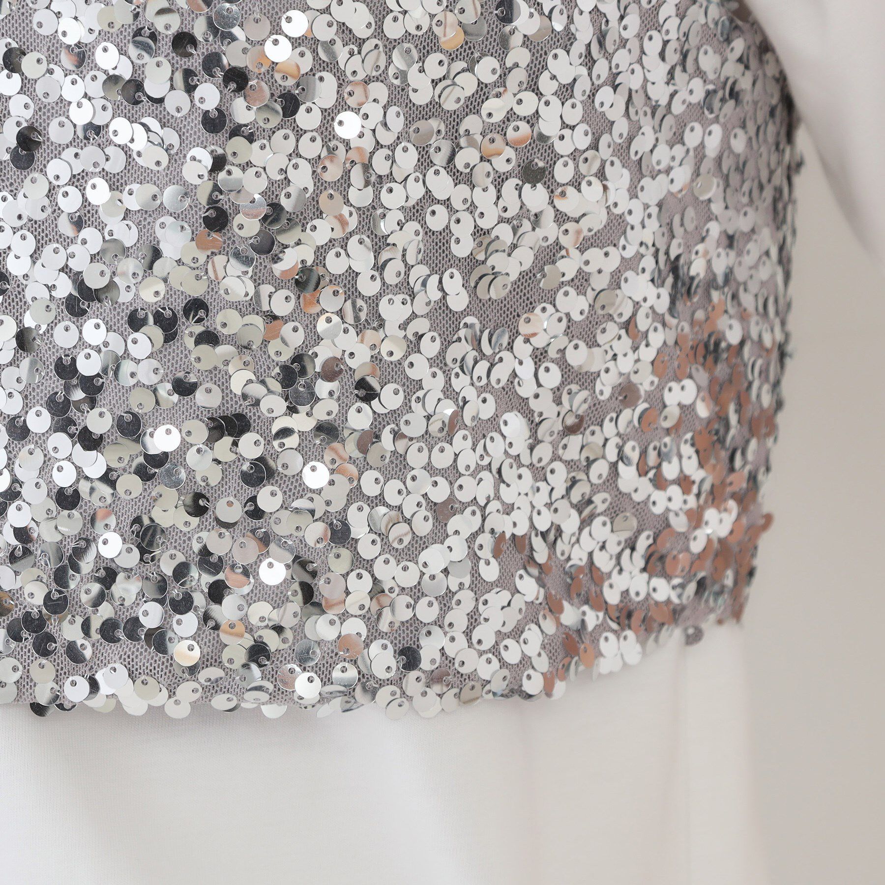 OPAQUE.CLIP「《ツインセット》スパンコールキャミ&times;Tシャツ【洗濯機洗い可】」|その他|