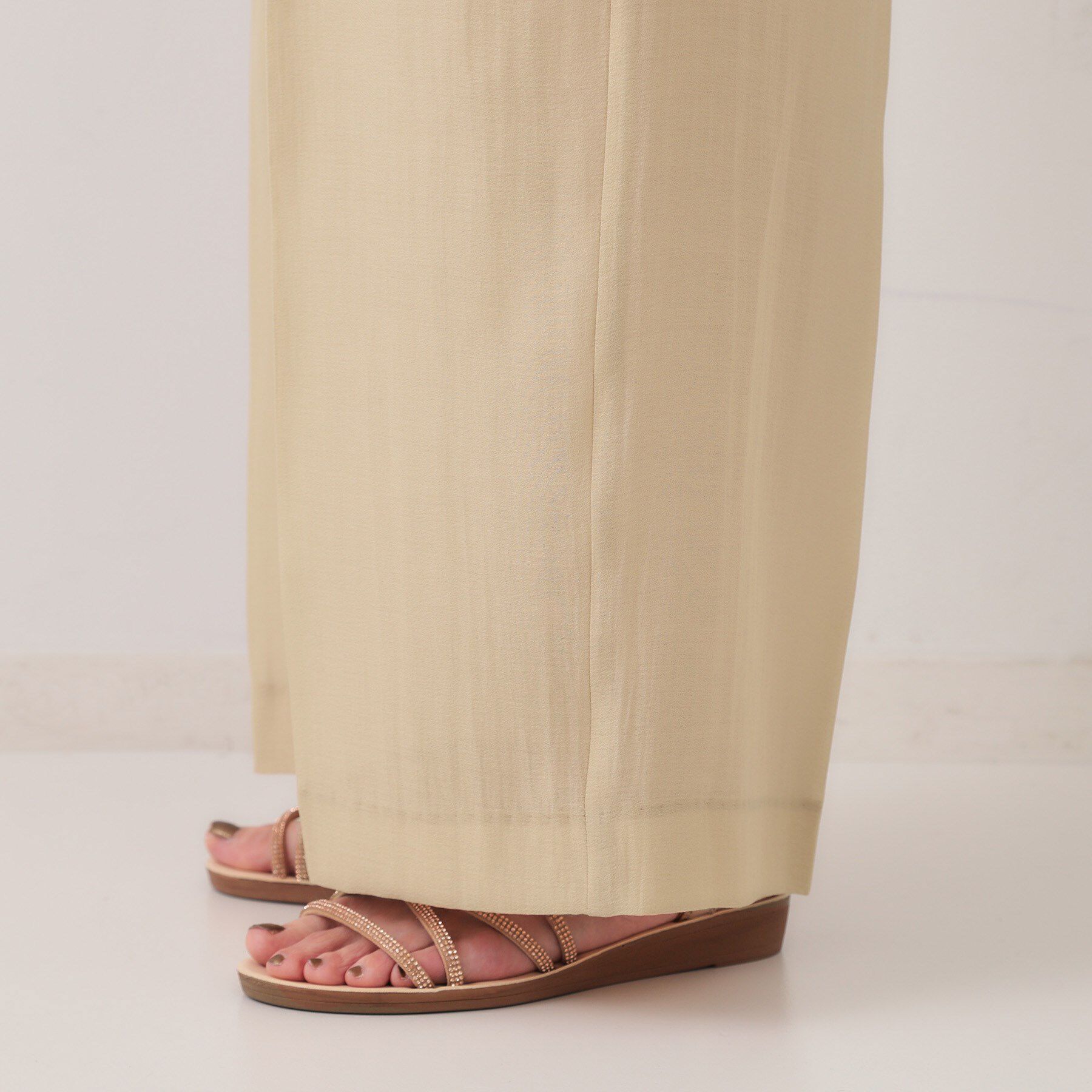 OPAQUE.CLIP「シアータックワイドパンツ【洗濯機洗い可】」|その他|