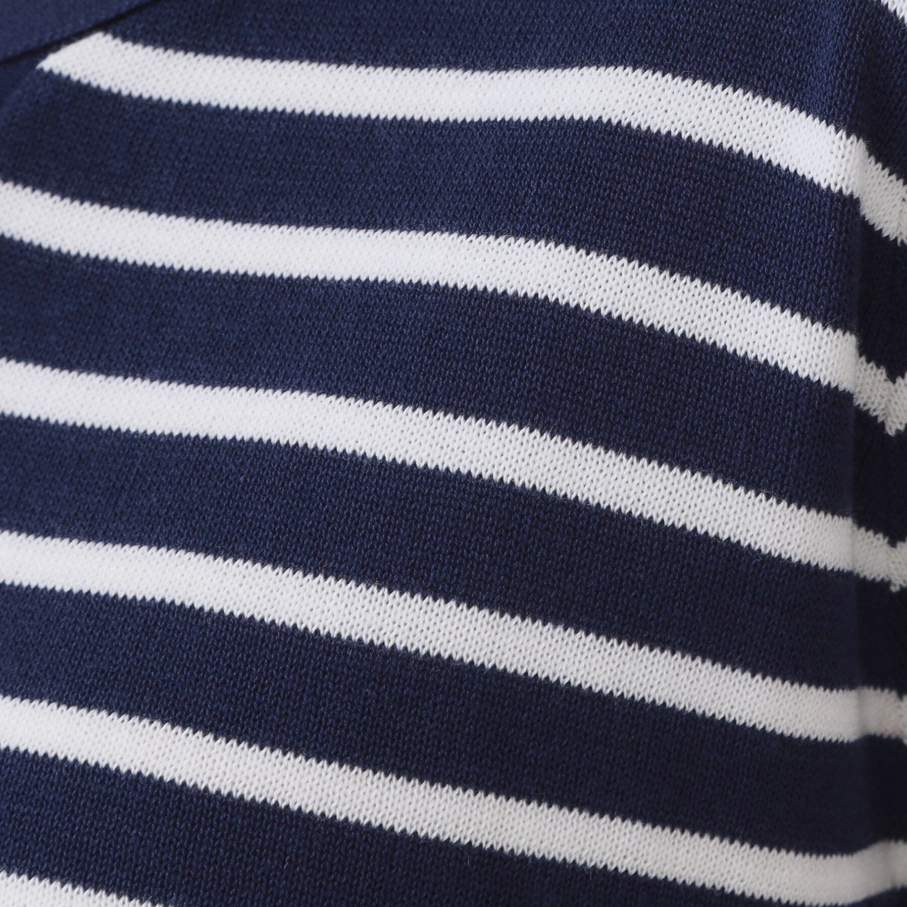 OPAQUE.CLIP「セーラーカラーボーダーニット【洗濯機洗い可】」|ニット・セーター|