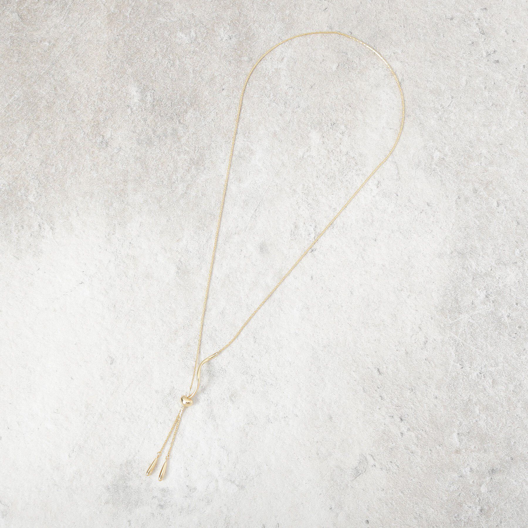 OPAQUE.CLIP「2WAY ニュアンスバーネックレス」|ネックレス|