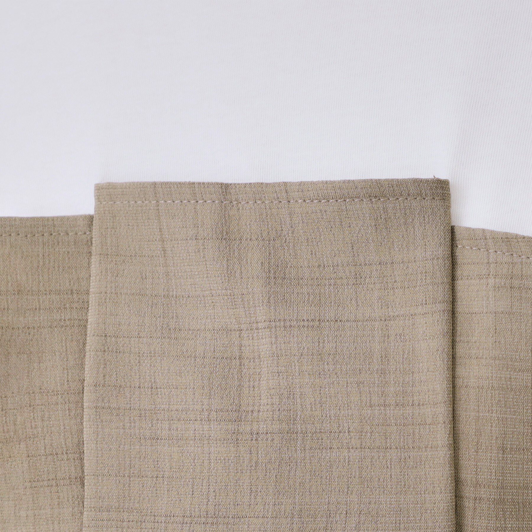 OPAQUE.CLIP「タックビスチェドッキングカットソー【洗濯機洗い可】」|Tシャツ・カットソー|