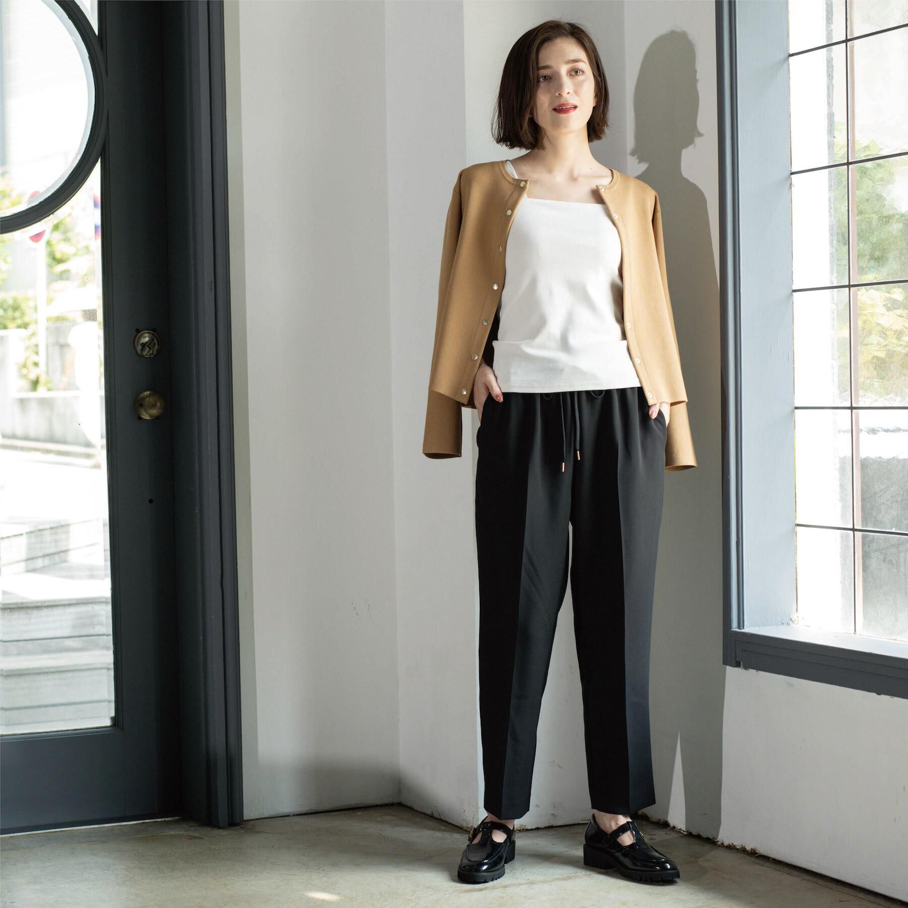 OPAQUE.CLIP「ストレッチ美脚イージーテーパードパンツ【防シワ/洗濯機洗い可】」|その他|