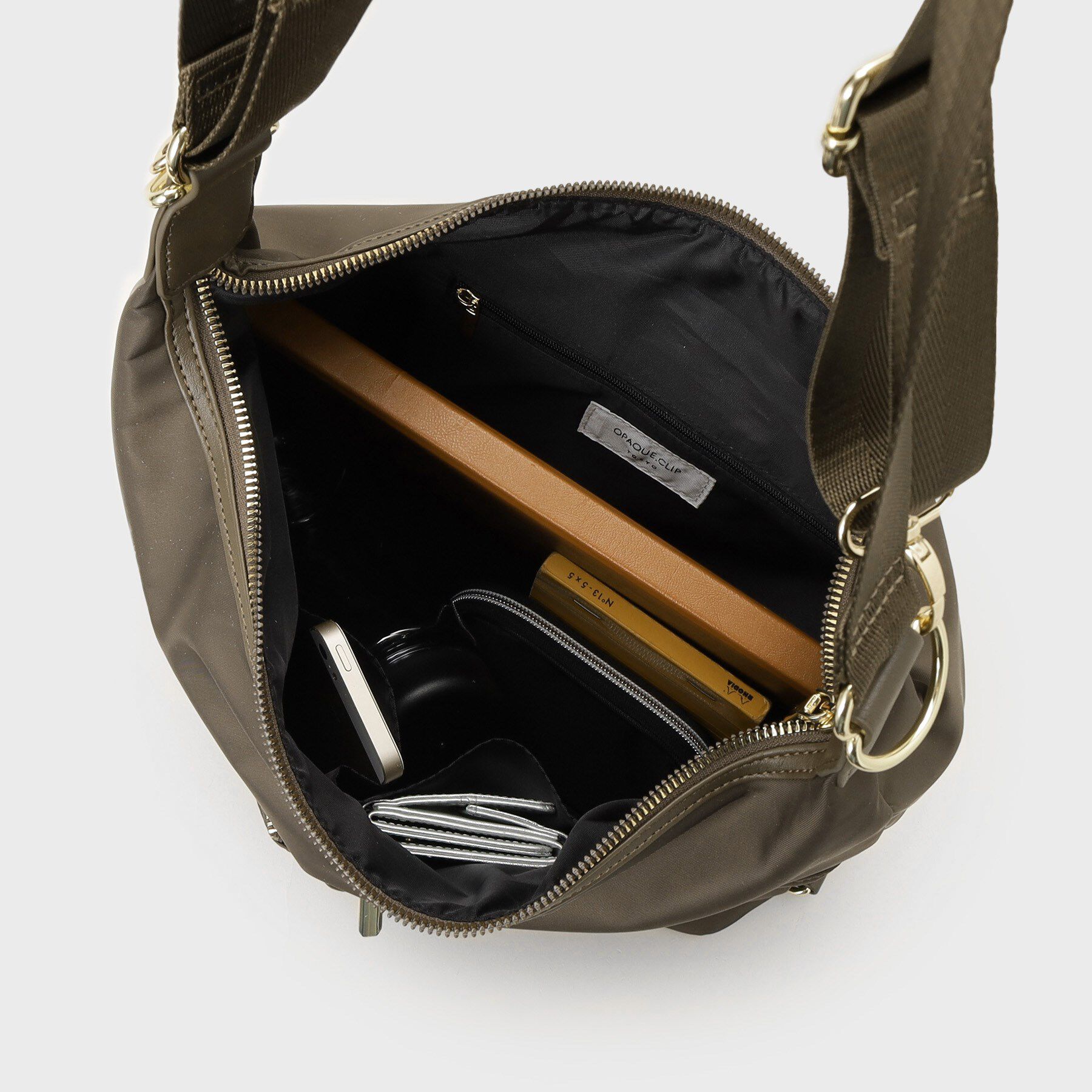 OPAQUE.CLIP「【3WAY/A4サイズ対応】リュックにもなるナイロンショルダーバッグ」|ショルダー・メッセンジャー|