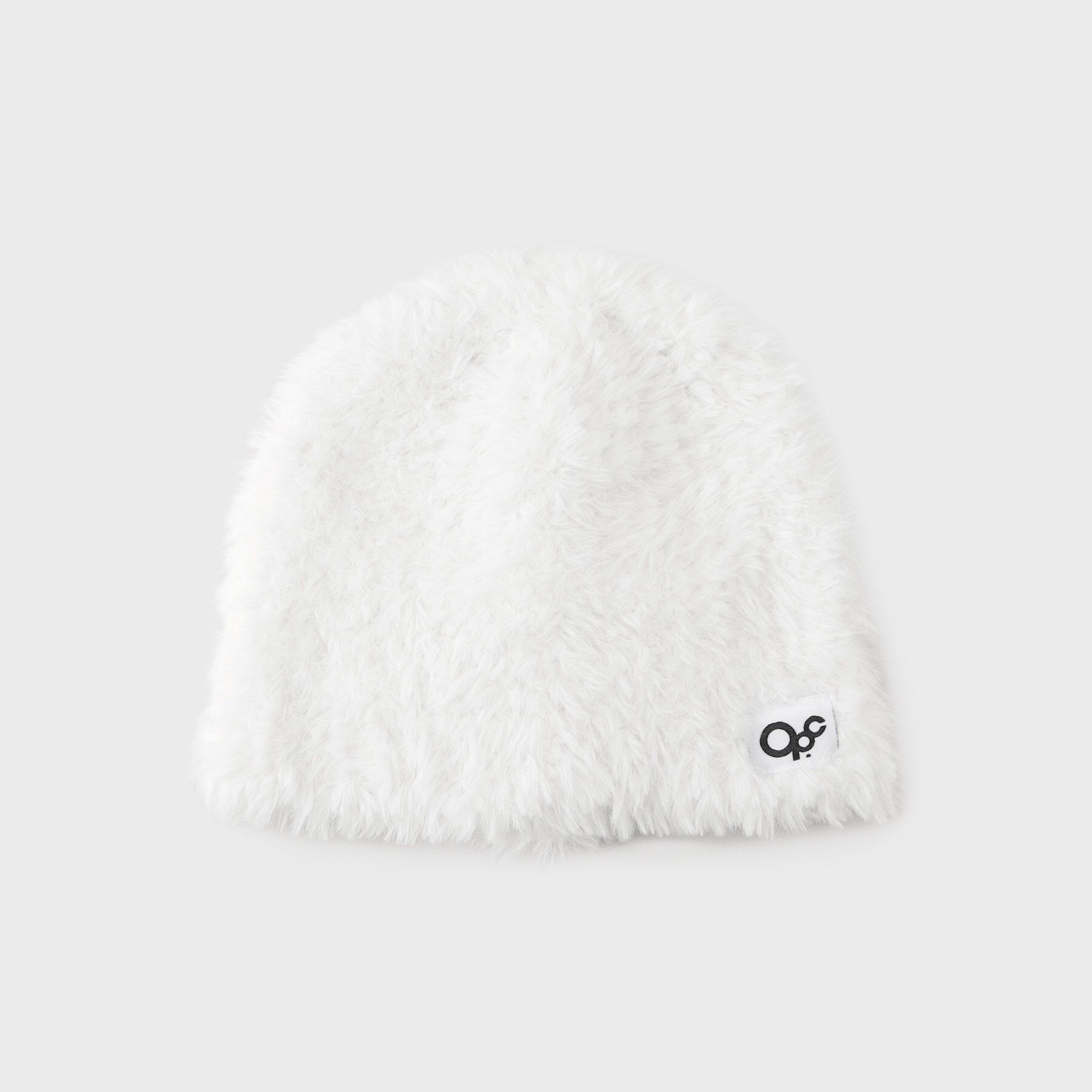 OPAQUE.CLIP「ネーム付きマシュマロニットワッチ」|ニット帽|オフホワイト(003