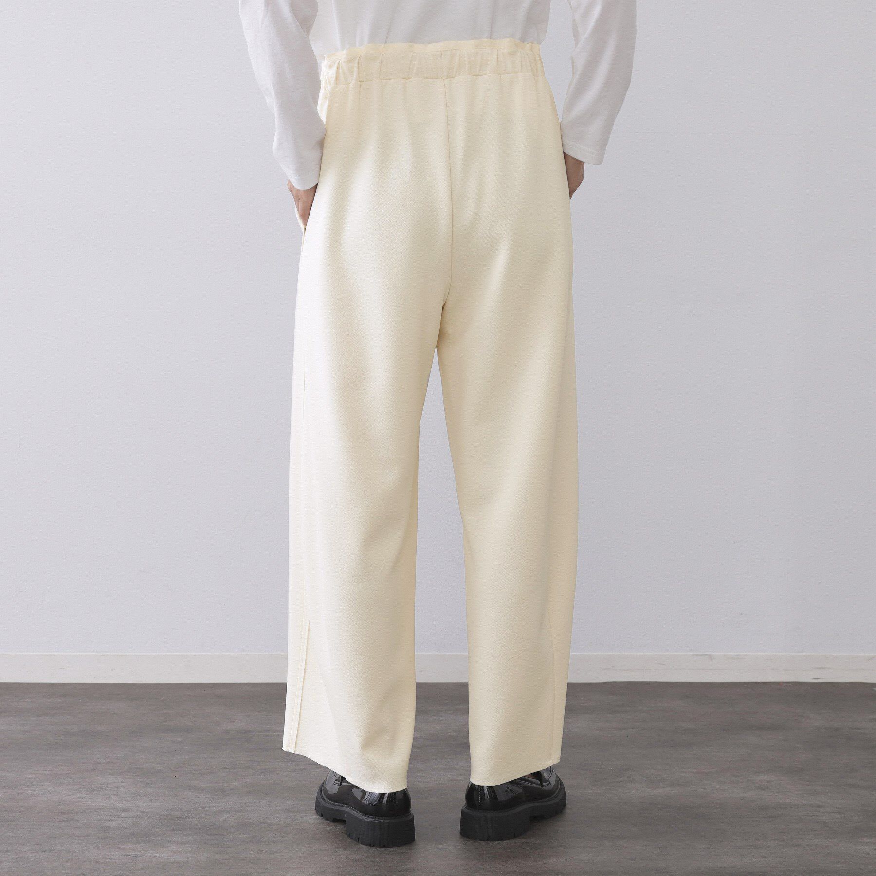 OPAQUE.CLIP「イージーワイドパンツ【洗濯機OK】」|その他|