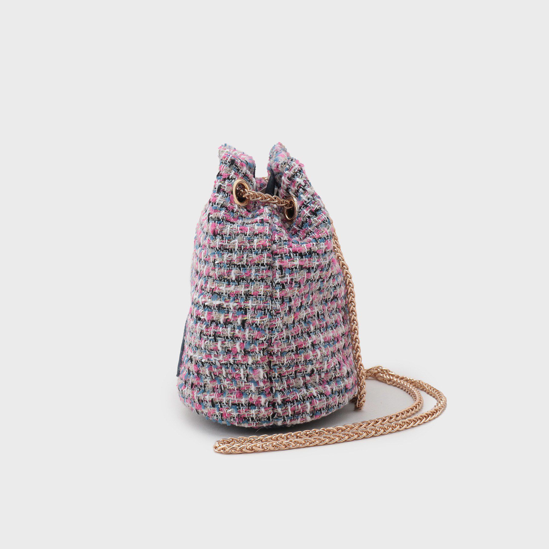 OPAQUE.CLIP「【2WAY】ツイードコンビミニショルダー」|ショルダー・メッセンジャー|