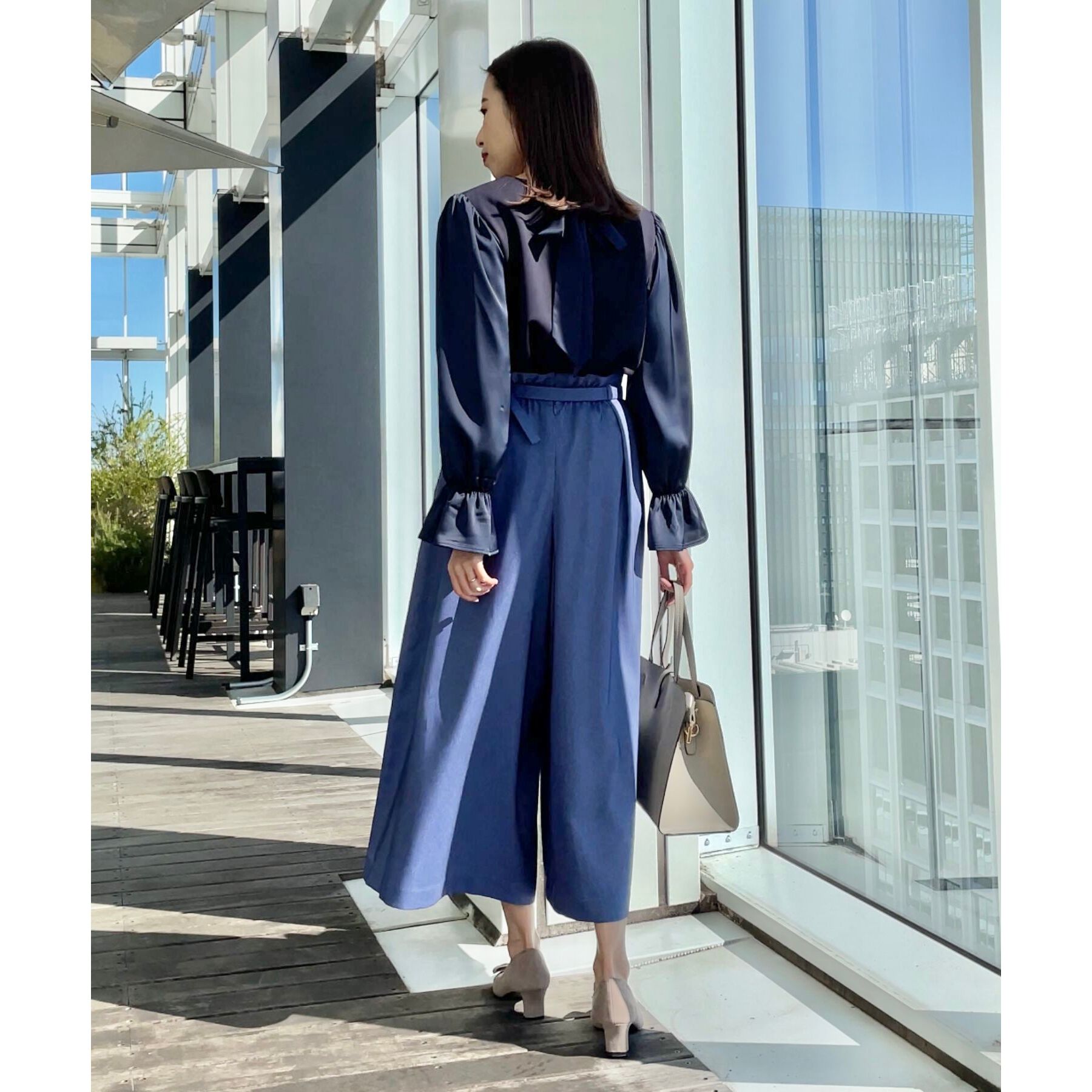 Couture broach「【きれいめ・大人カジュアル・通勤】デニムライクスカンツ」|その他|