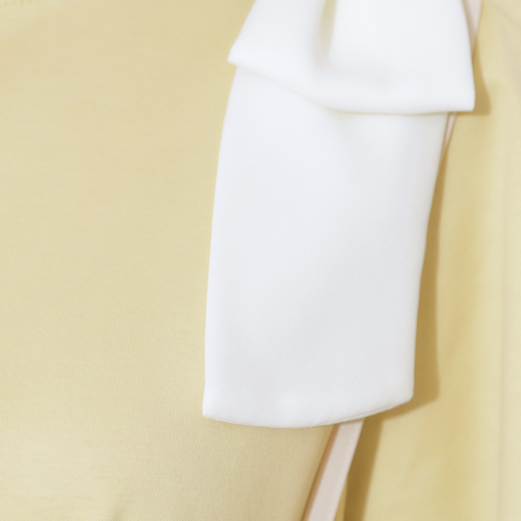 Couture broach「【リボン・マシンウォッシャブル・UV機能・接触冷感】肩リボントップス」|Tシャツ・カットソー|