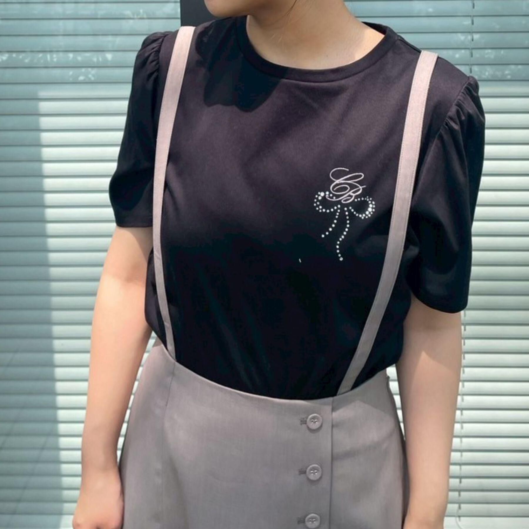 Couture broach「【接触冷感・UV・マシンウォッシャブル】60CBロゴT」|Tシャツ・カットソー|