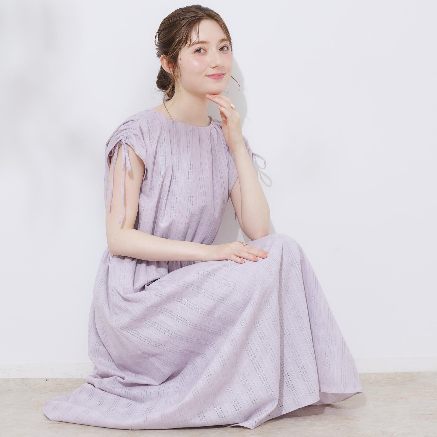 Couture broach「【大人可愛い】カラミチェック サマードレス」|ワンピース|