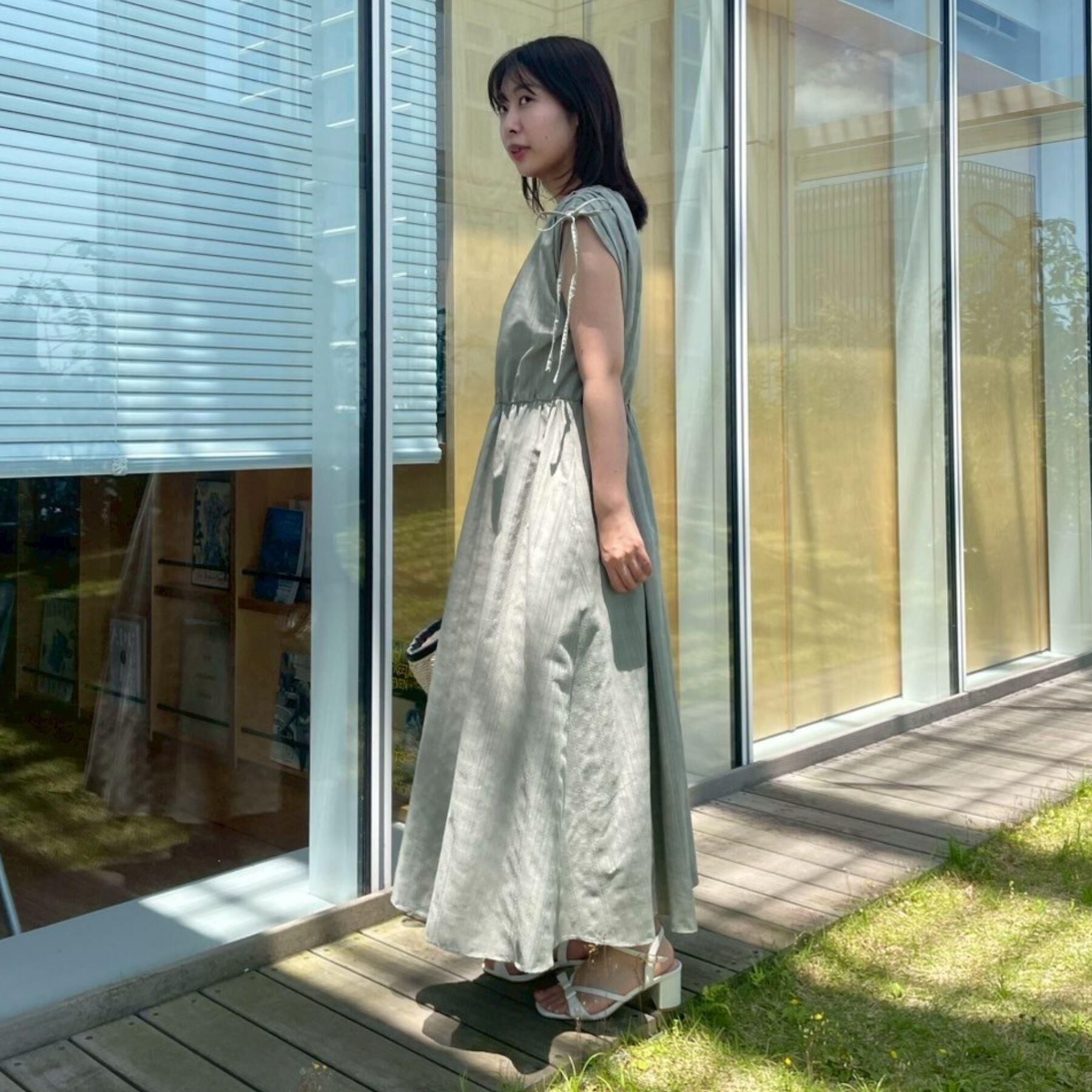 Couture broach「【大人可愛い】カラミチェック サマードレス」|ワンピース|