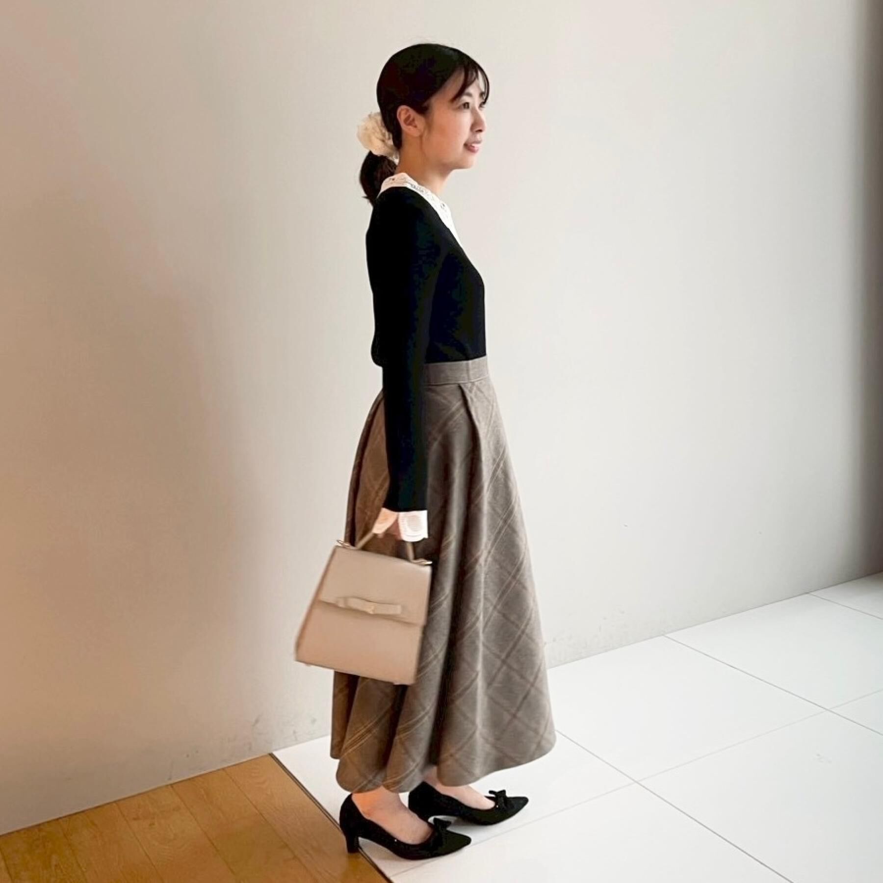 Couture broach「【通勤・大人可愛い】TRチェックスカート」|スカート|