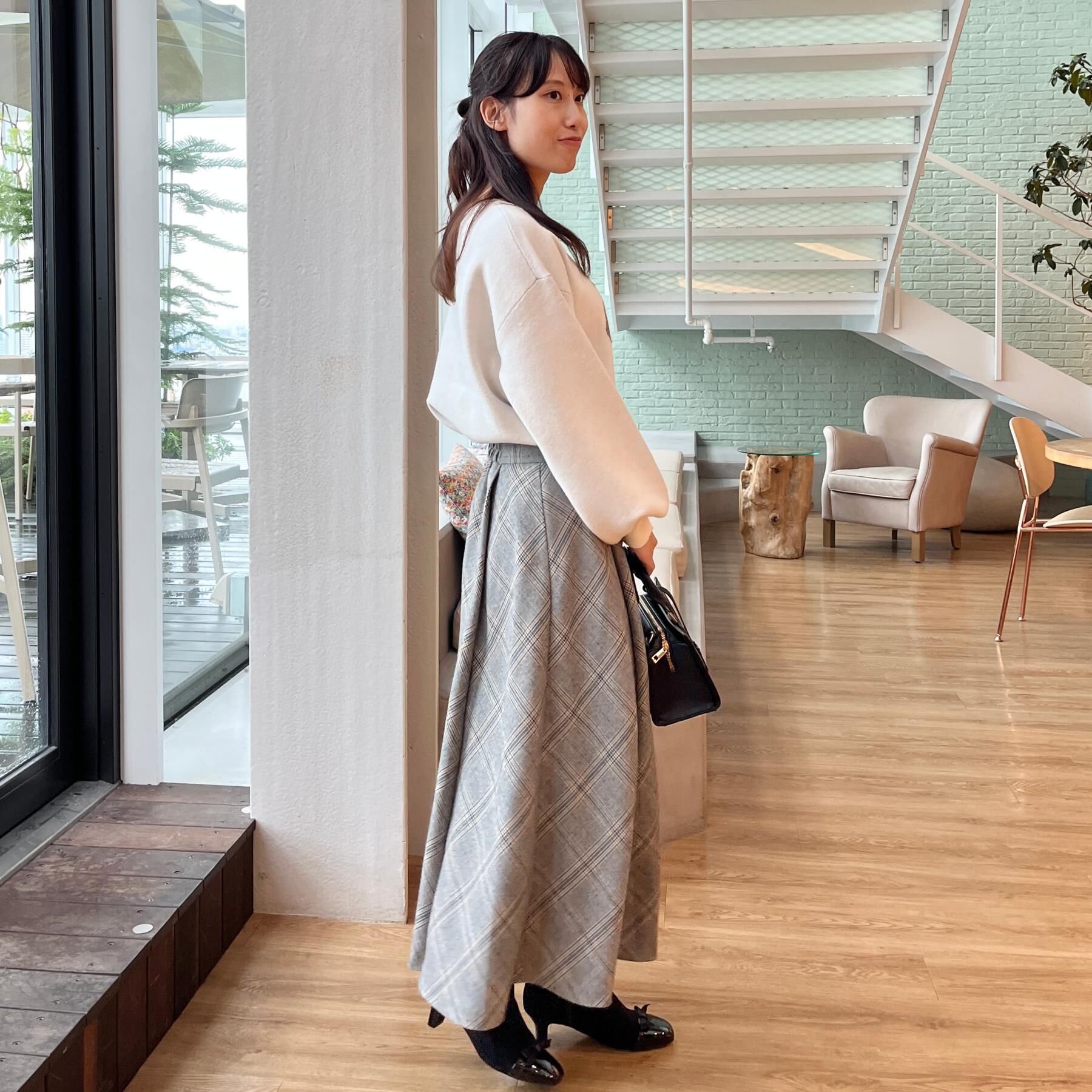 Couture broach「【通勤・大人可愛い】TRチェックスカート」|スカート|