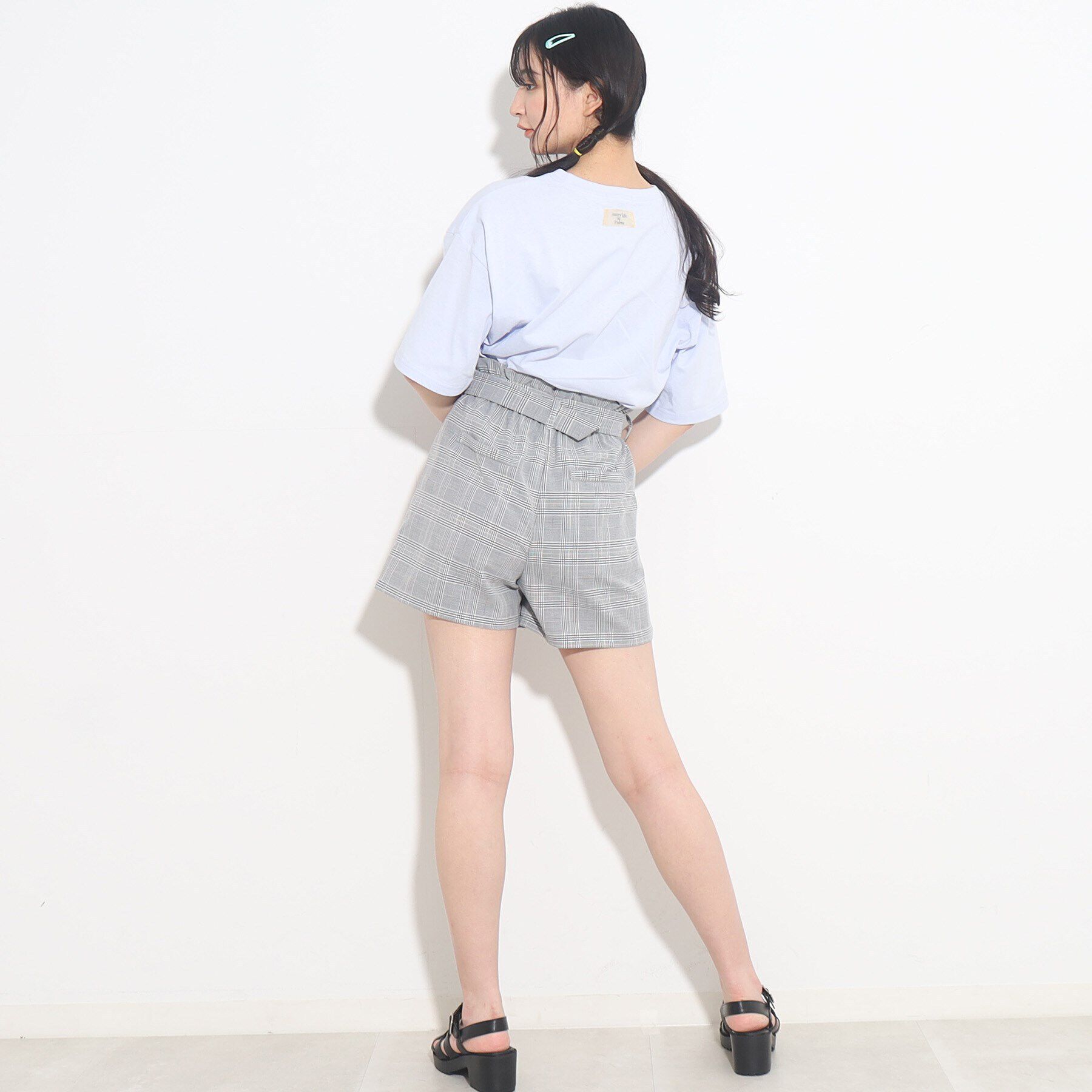 PINK-latte「【綿100%】チュニックTワンピ」|Tシャツ・カットソー|