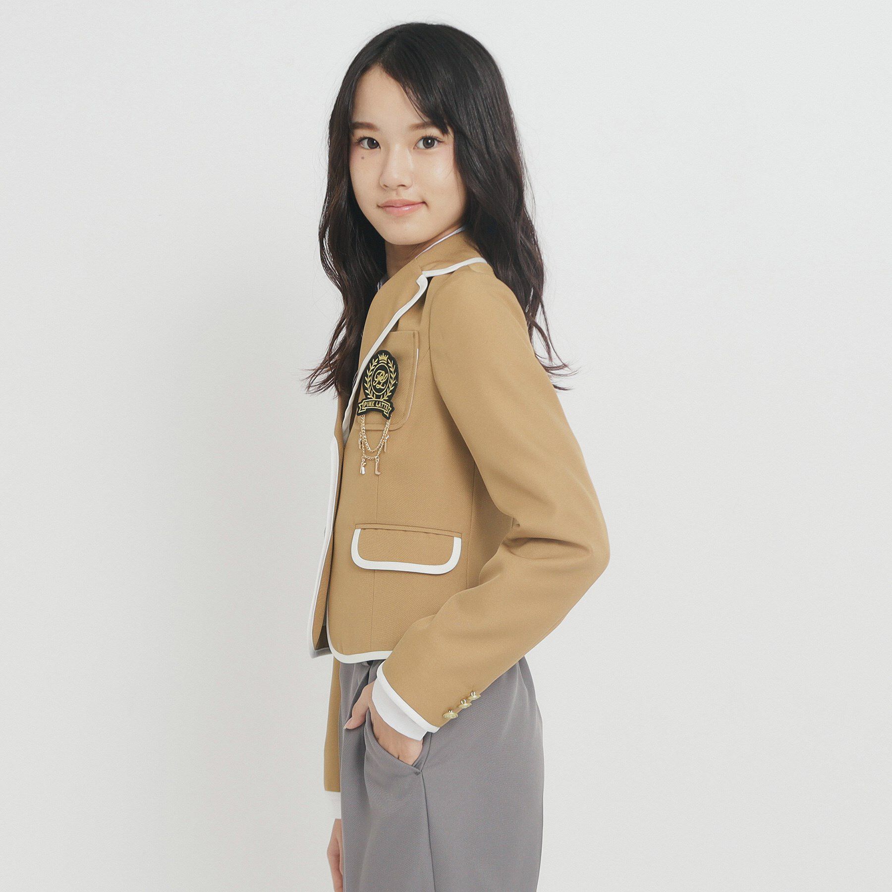 PINK-latte「【オケージョン・フォーマル】パイピング ジャケット」|その他|