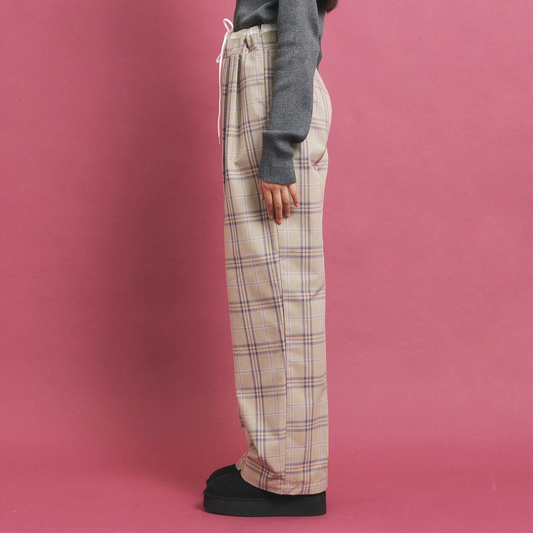 PINK-latte「ウエストレイヤード風パンツ」|その他|