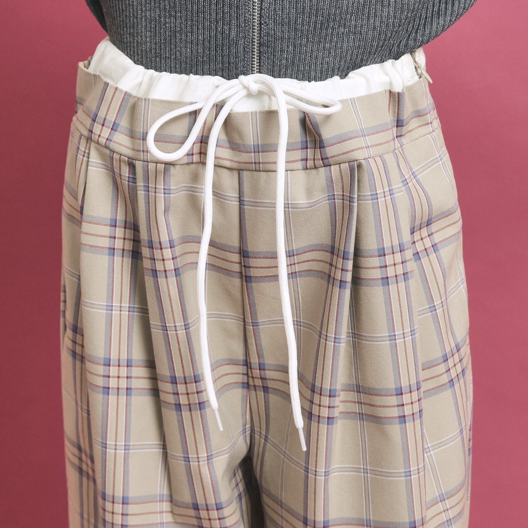 PINK-latte「ウエストレイヤード風パンツ」|その他|