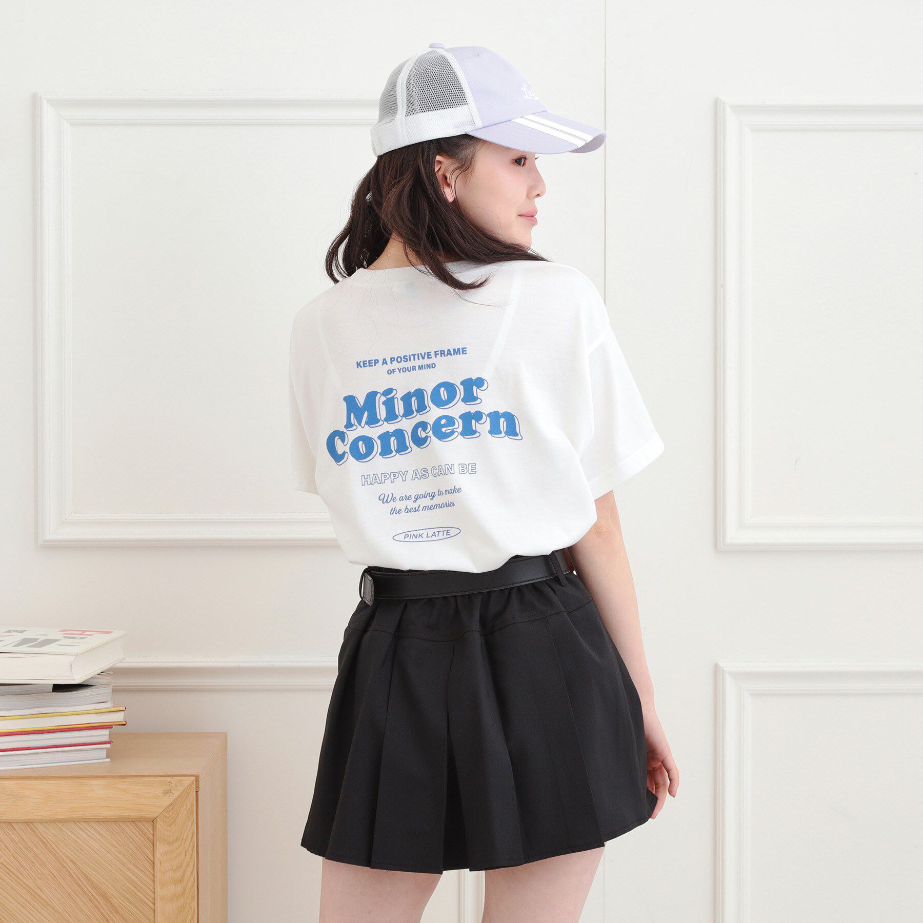 PINK-latte「バックプリントTシャツ」|Tシャツ・カットソー|