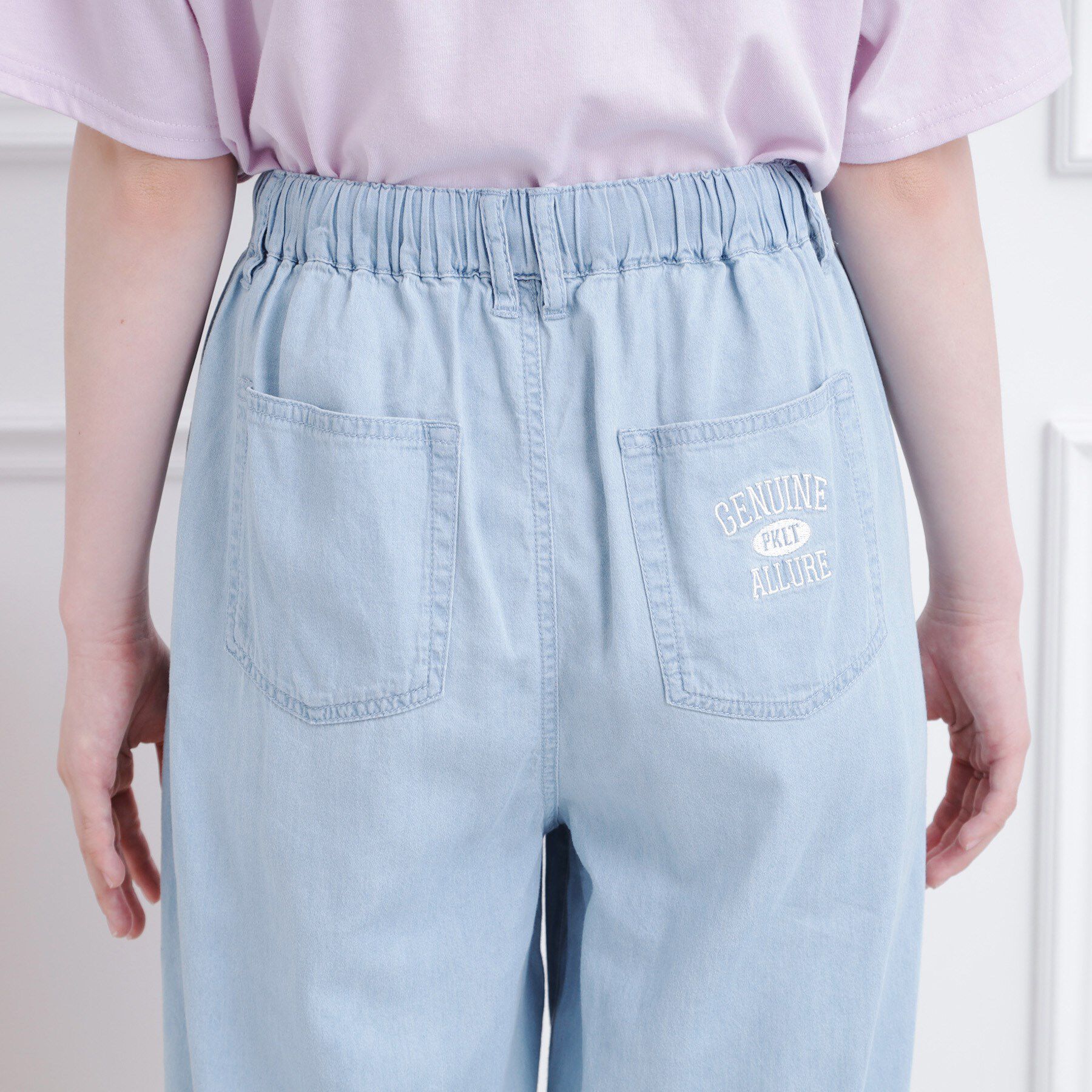 PINK-latte「冷感さらっとイージーロングパンツ」|その他|