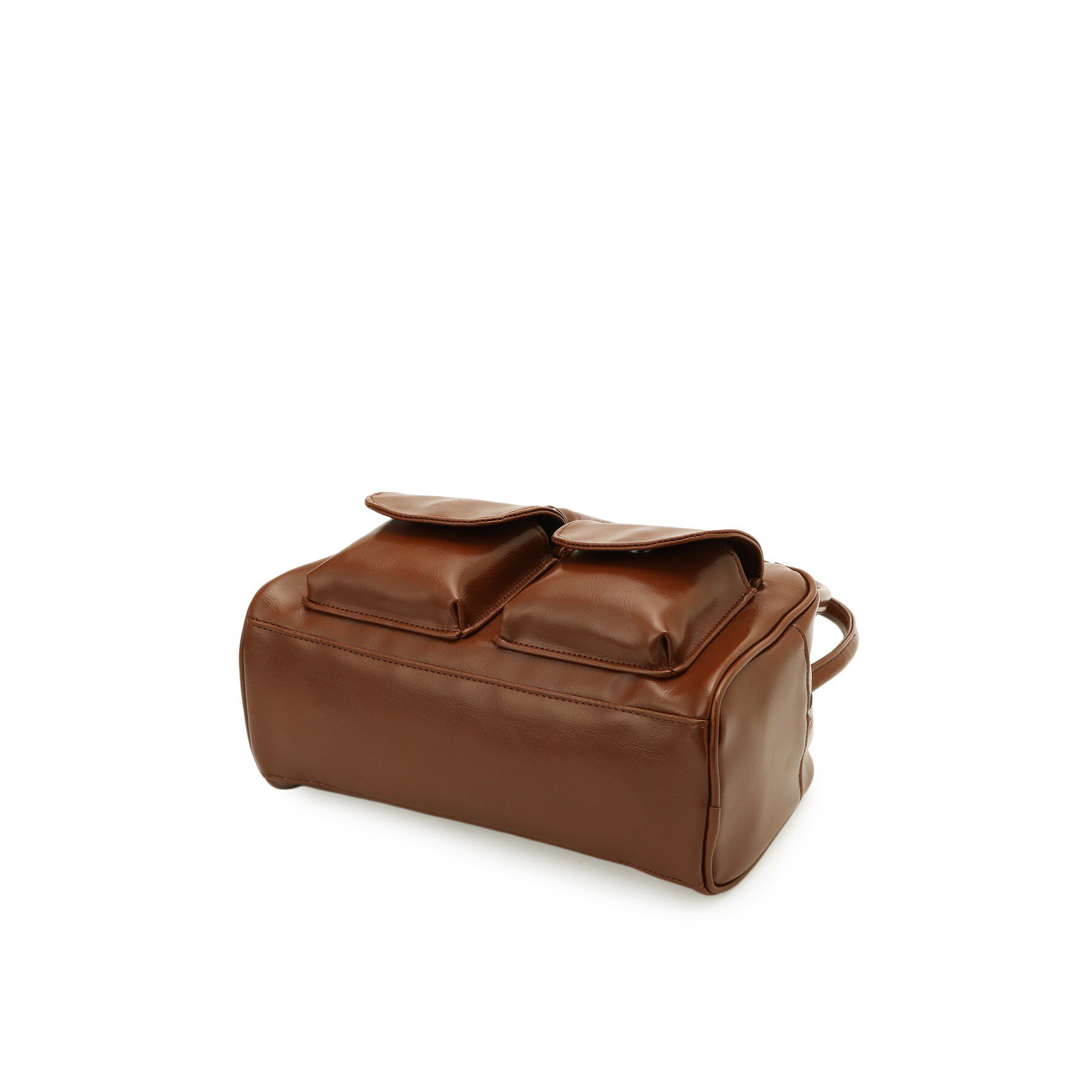 PINK-latte「アウトポケット ロングハンドルバッグ」|ハンドバッグ|