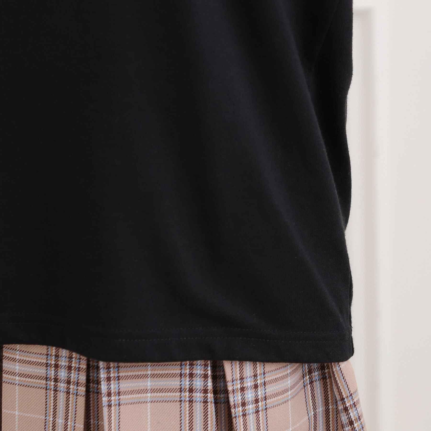 PINK-latte「【プチプラ】カレッジロンT」|Tシャツ・カットソー|