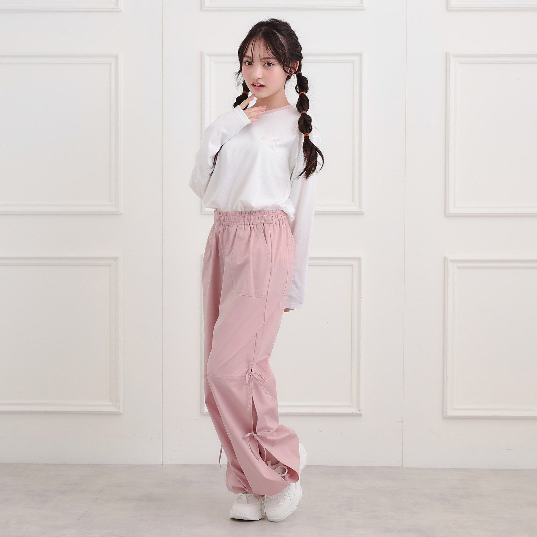 PINK-latte「リボン付カーゴパンツ」|その他|