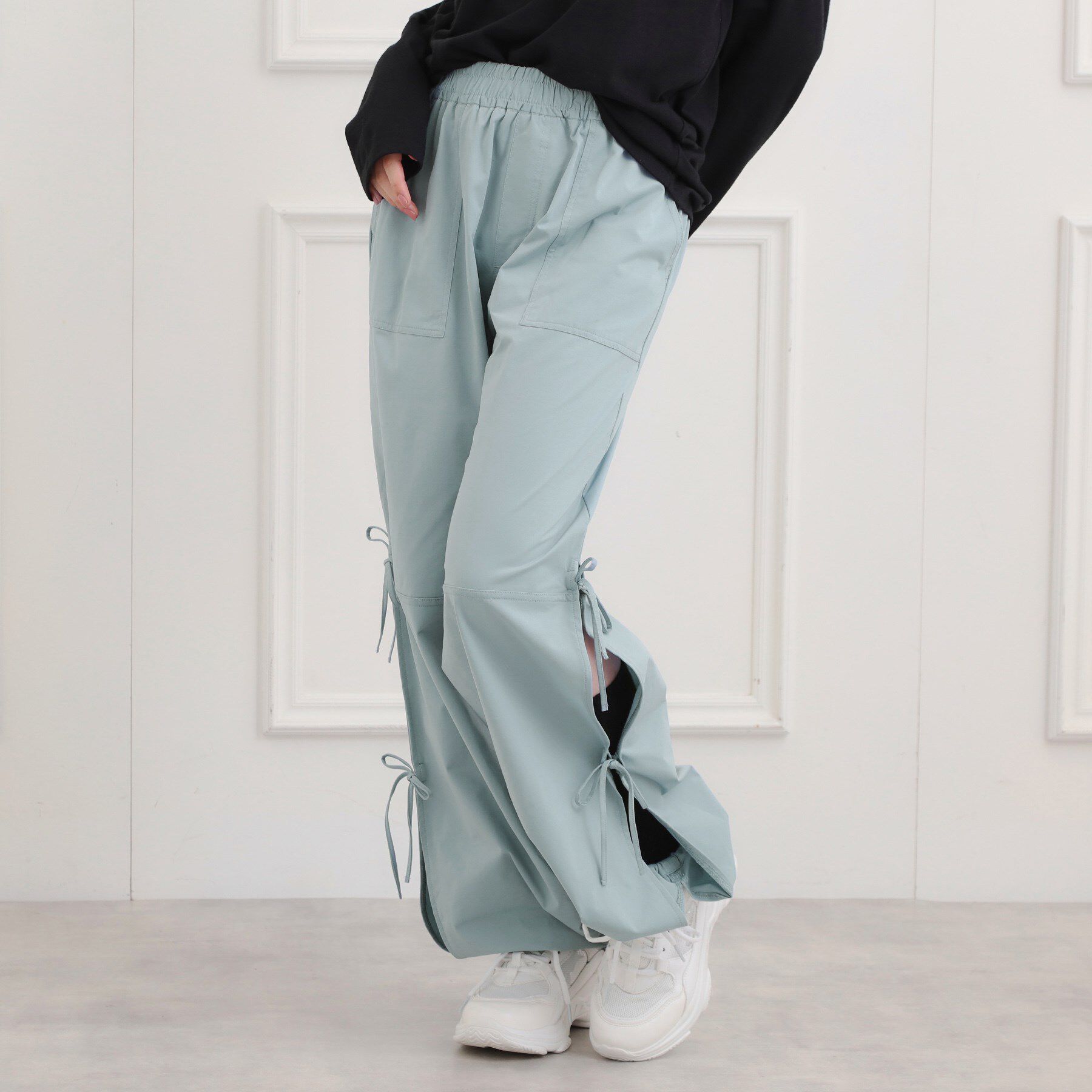 PINK-latte「リボン付カーゴパンツ」|その他|