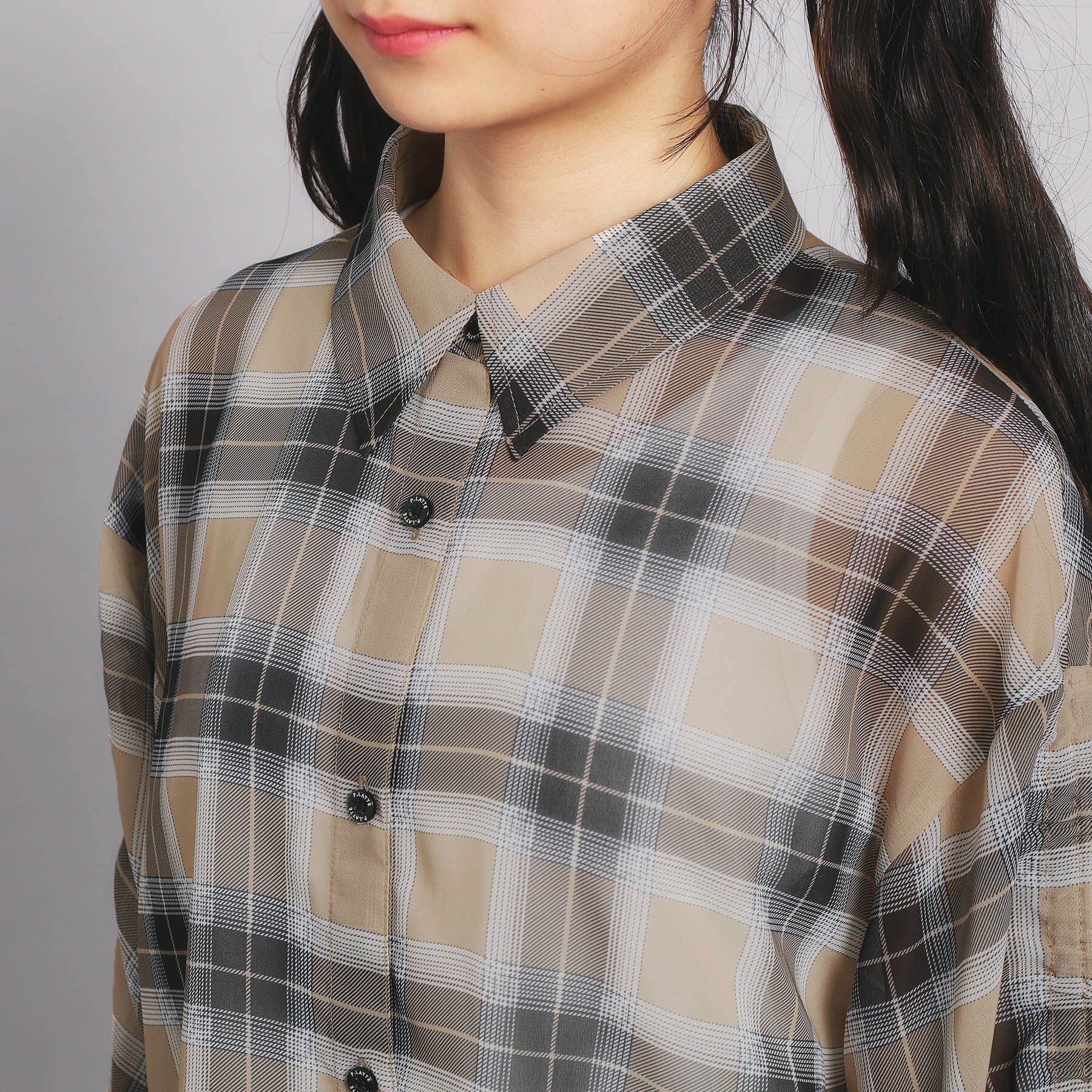 PINK-latte「【セットアイテム】ドロストチェック＋タンクセット」|その他|