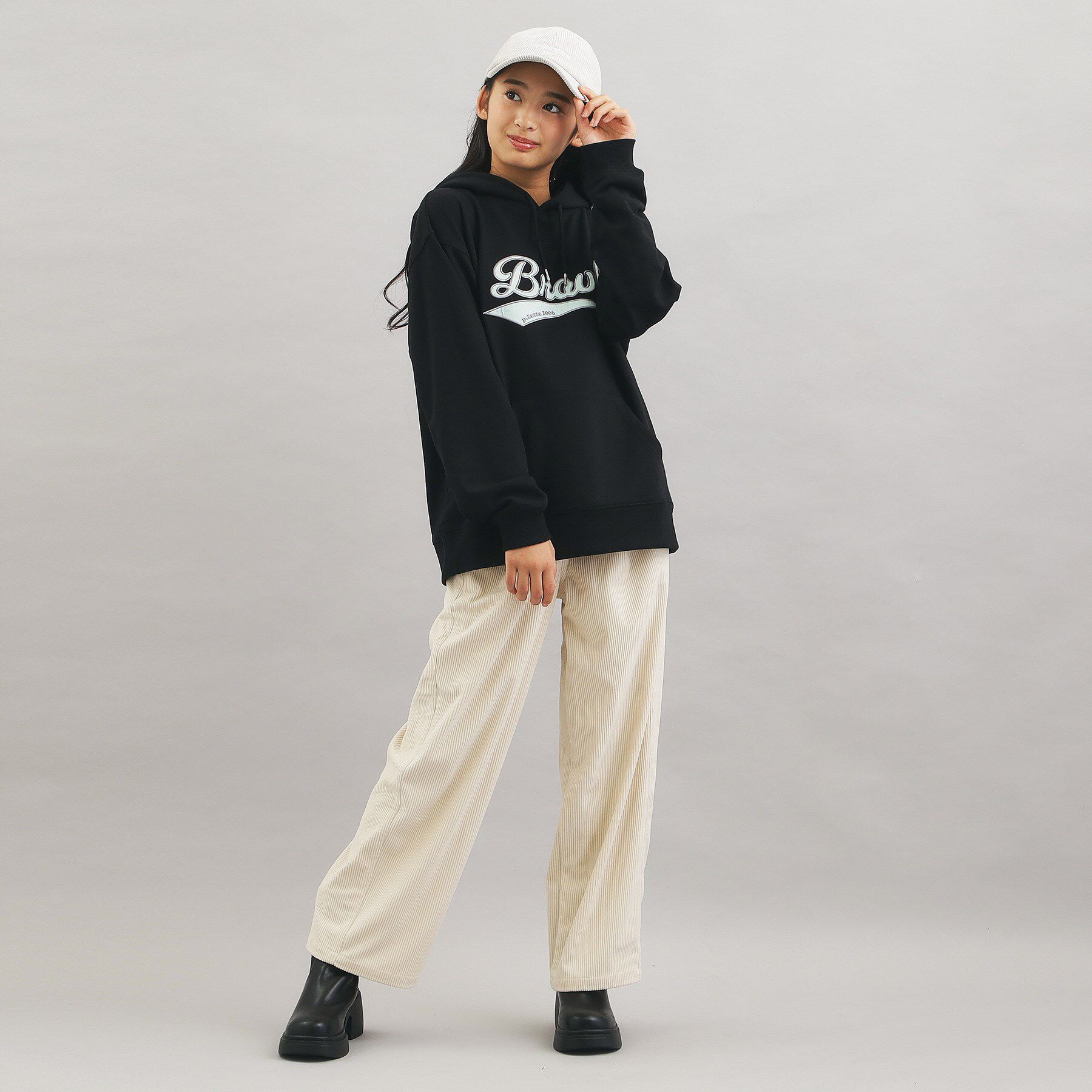 PINK-latte「コーデュロイイージーロングパンツ」|その他|