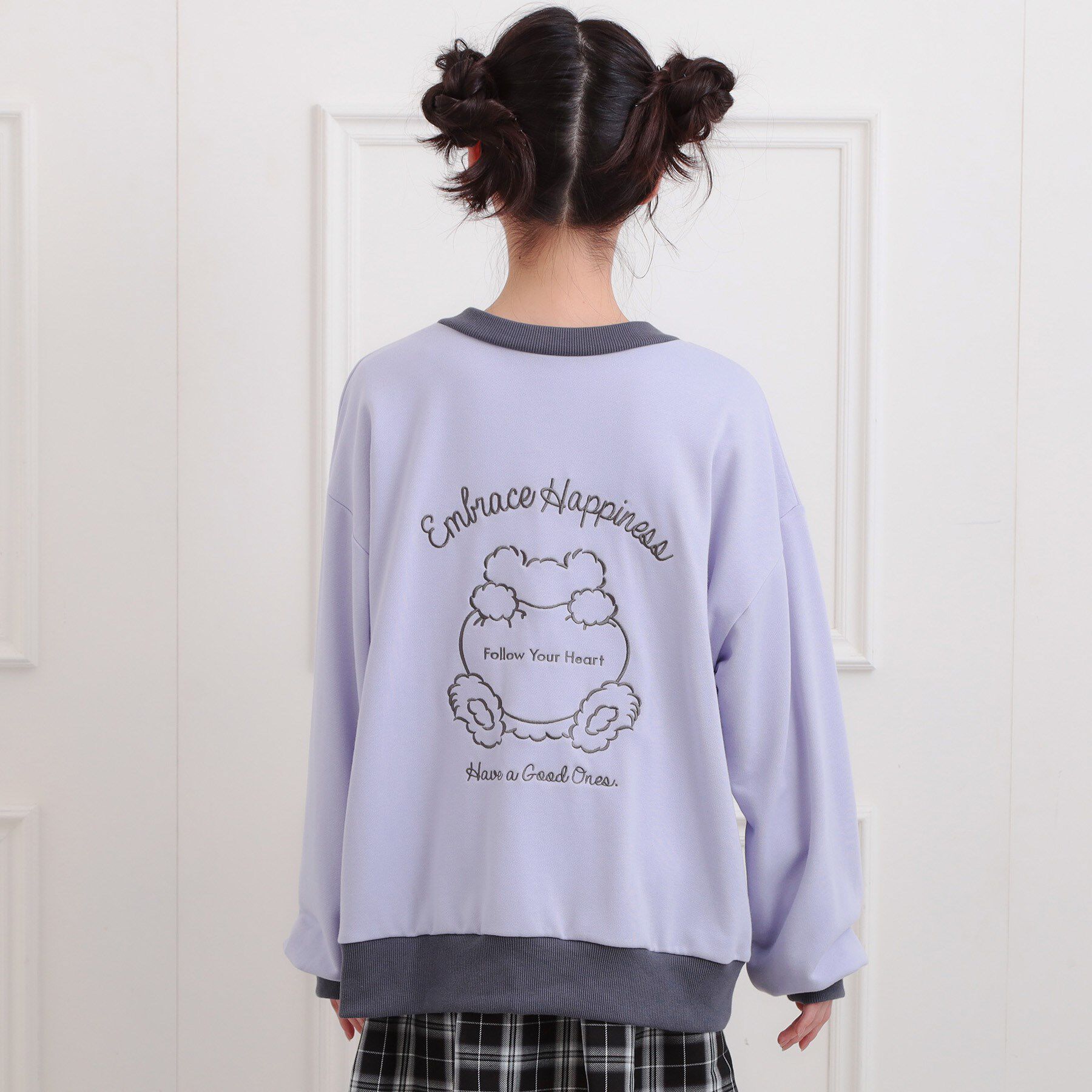 PINK-latte「クマちゃん裏毛カーディガン」|カーディガン|