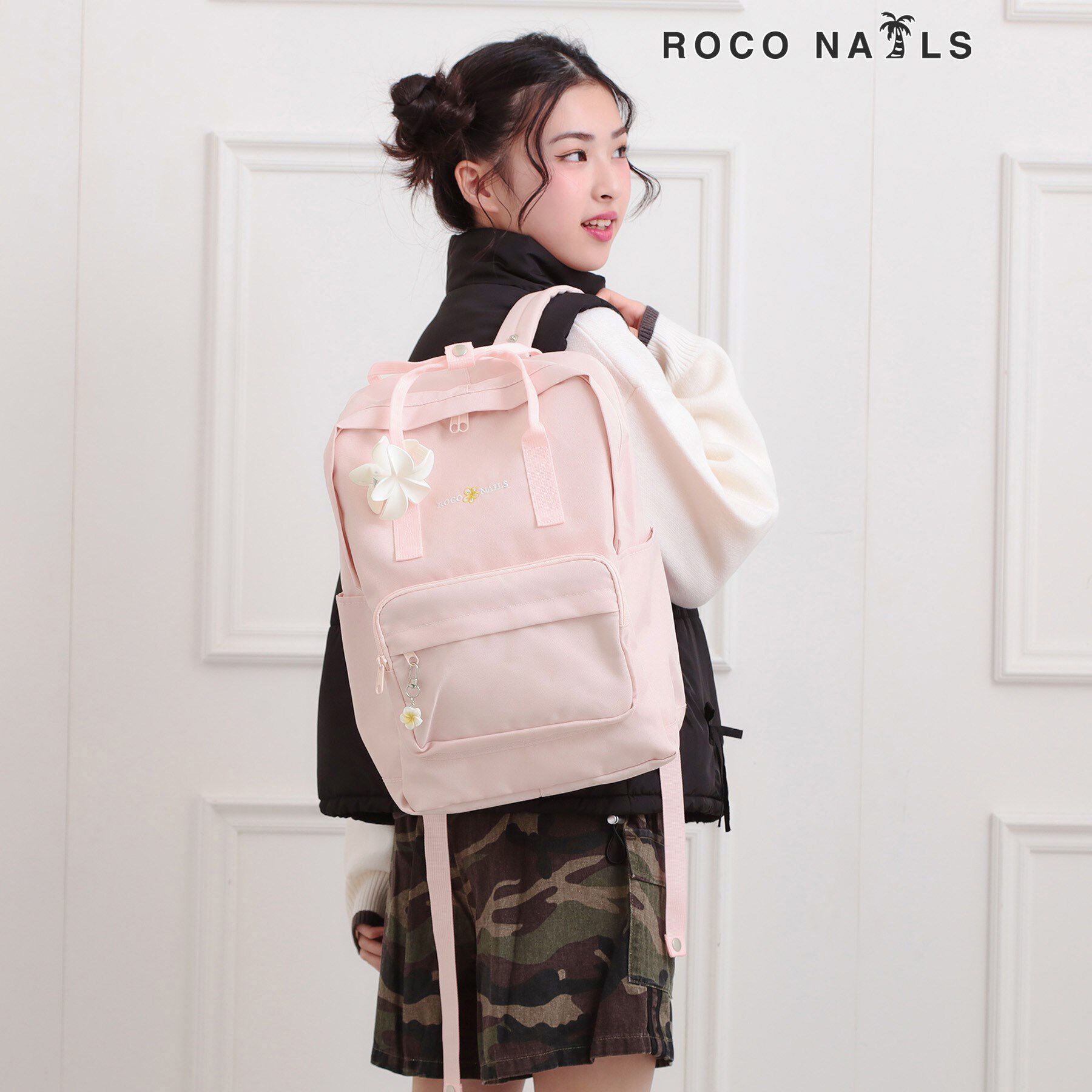 PINK-latte「【ロコネイル ROCO NAILS】2wayリュック」|リュック|ピンク(071)