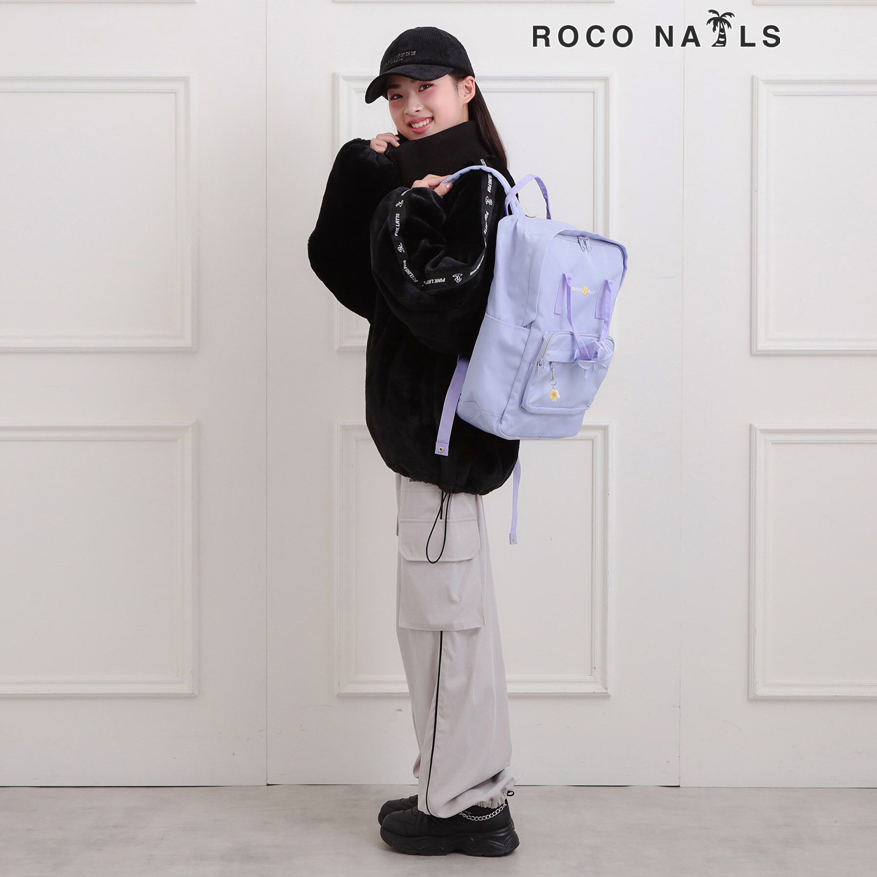 PINK-latte「【ロコネイル ROCO NAILS】2wayリュック」|リュック|