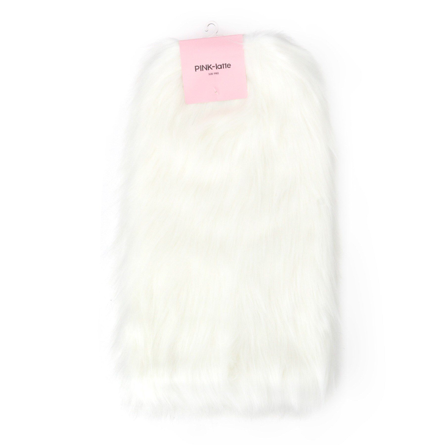 PINK-latte「ファーレッグウォーマー」|ソックス|