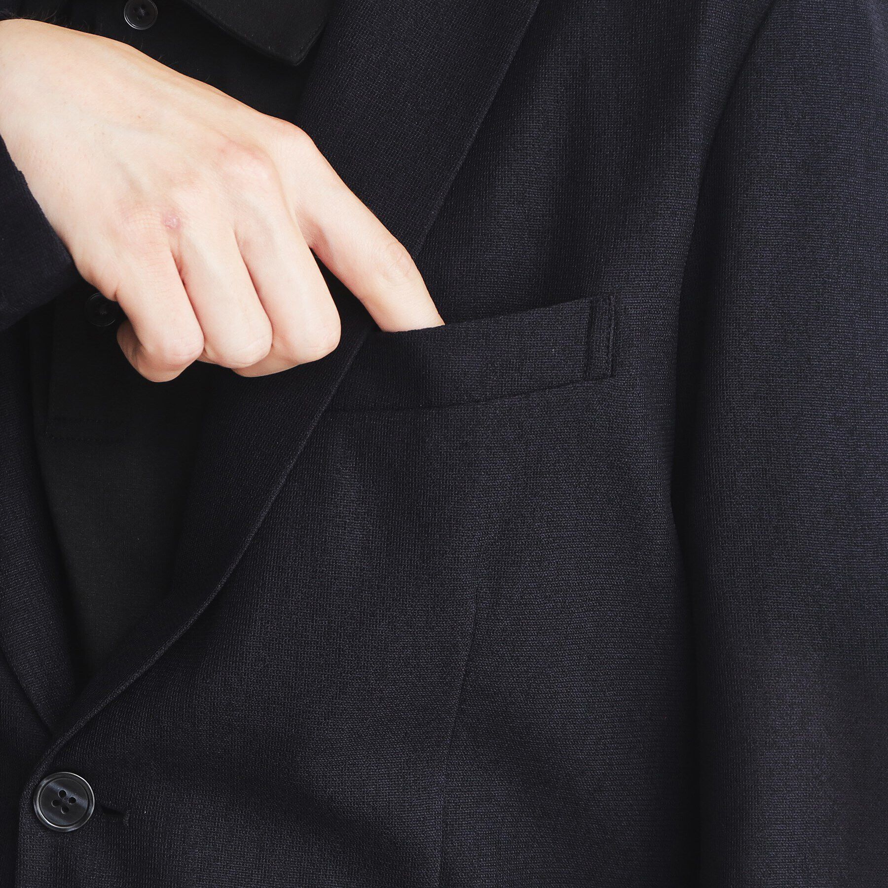 THE SHOP TK「【ヒルナンデス！で紹介】【速乾／通気性◎／セットアップ可】シャリルジャージジャケット」|テーラードジャケット|