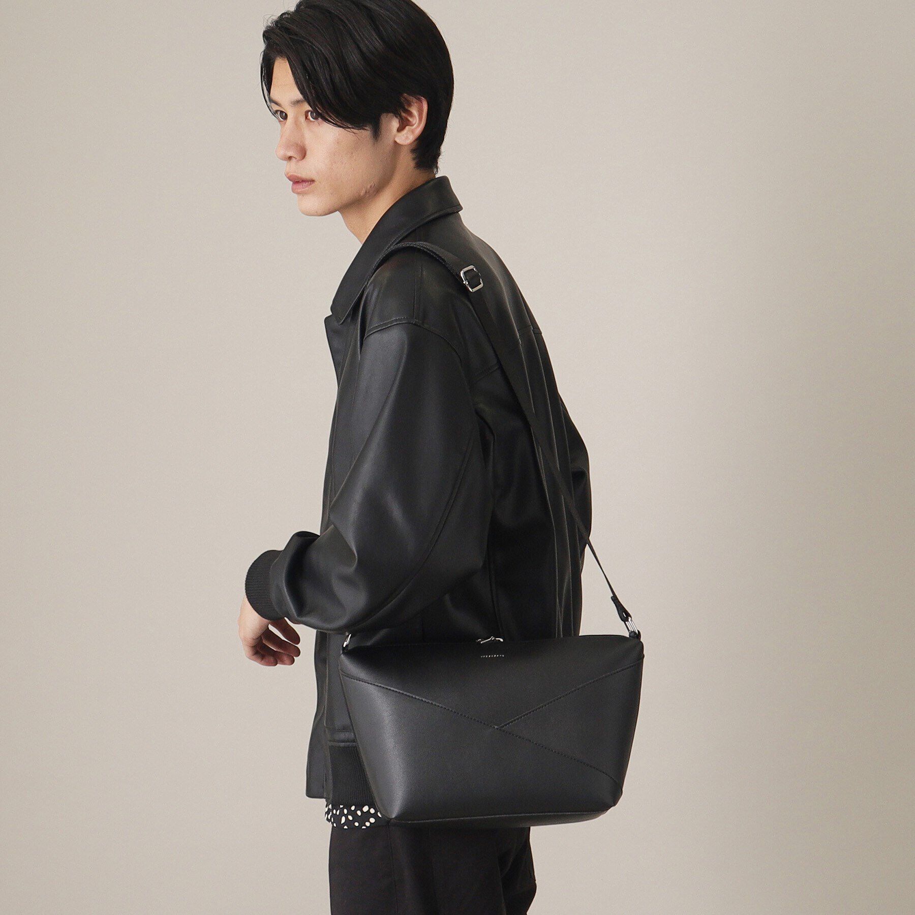 THE SHOP TK「パネルラインショルダーバッグ」|ショルダー・メッセンジャー|