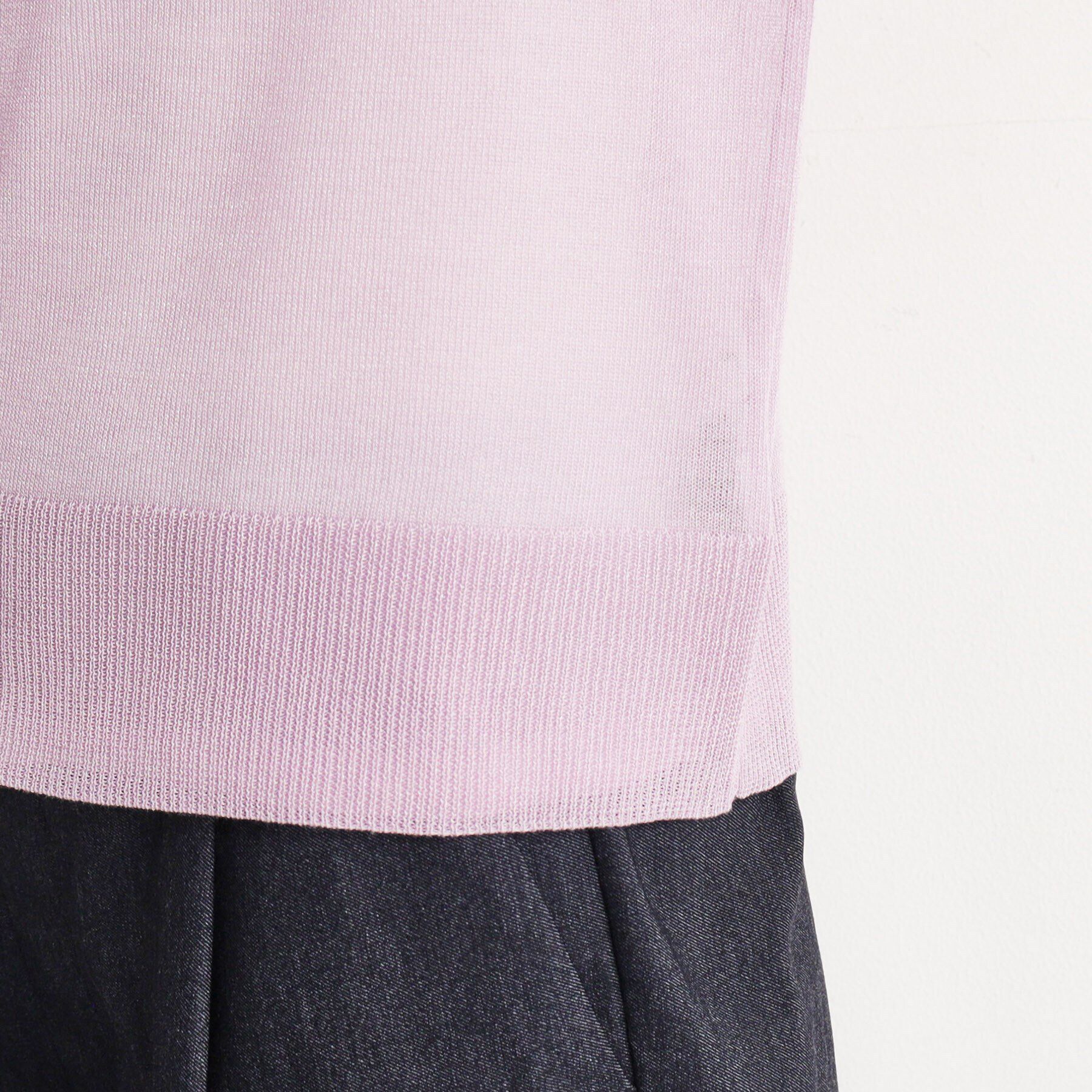 THE SHOP TK「【上品な透け感】シアークルーカーディガン/洗える」|カーディガン|