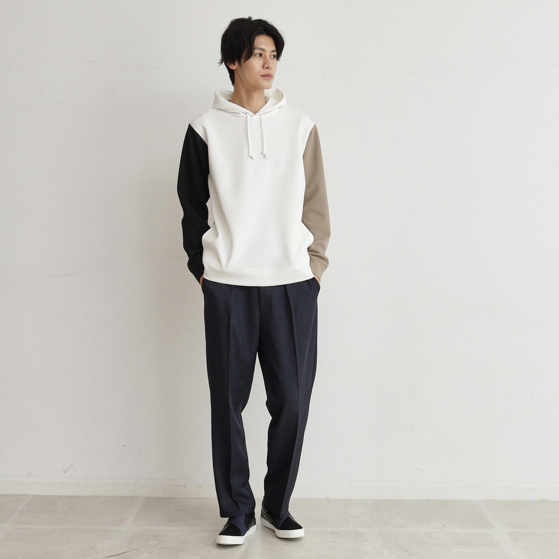 THE SHOP TK「ライトダンボールパーカー」|パーカー|