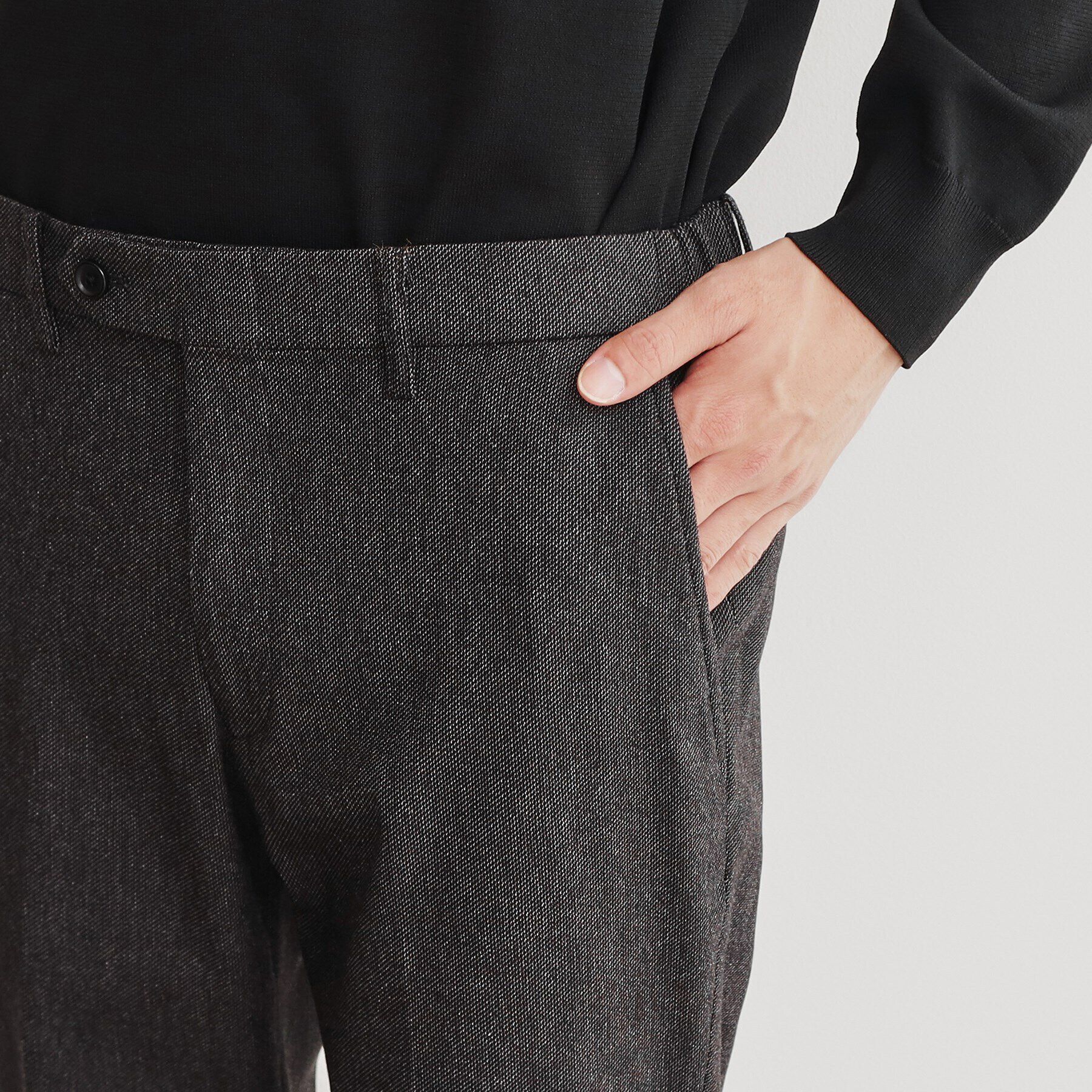 THE SHOP TK「サーモウォーカーツイルスラックス【セットアップ可/ビジネス対応/ストレッチ素材/保温性〇】」|その他|