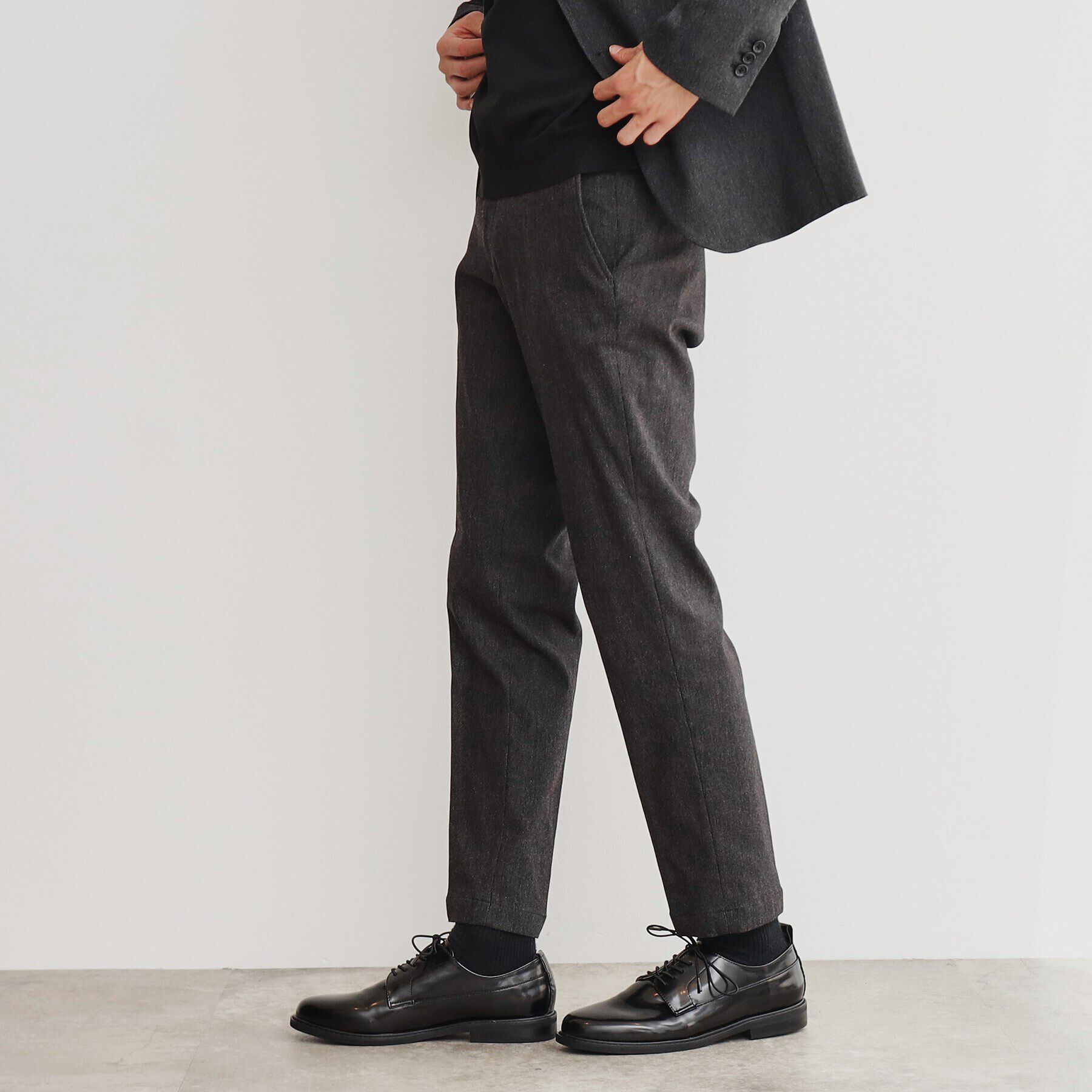 THE SHOP TK「サーモウォーカーツイルスラックス【セットアップ可/ビジネス対応/ストレッチ素材/保温性〇】」|その他|